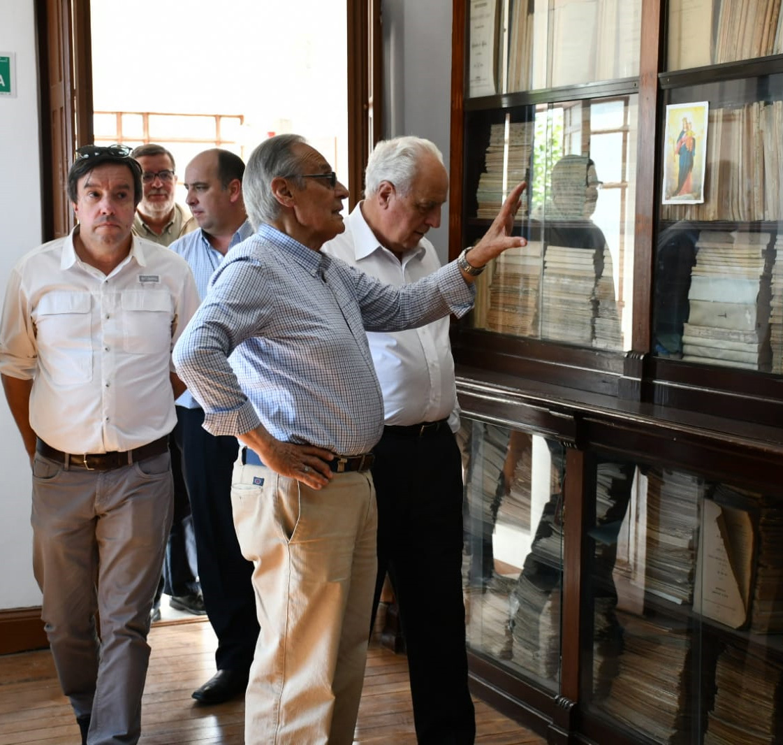 Víctor Rossi en Colegio Pío, Montevideo
