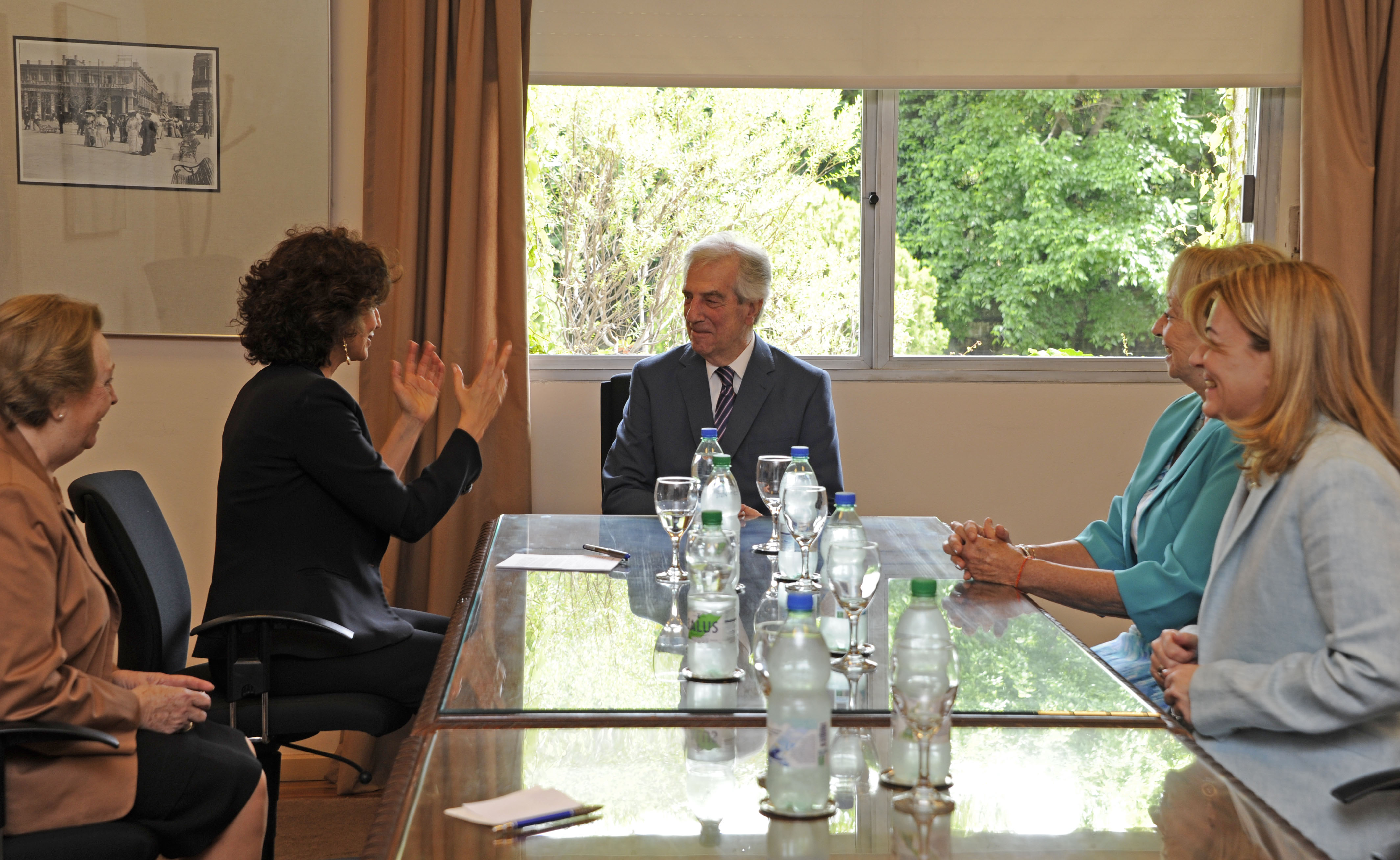 Presidente Tabaré Vázquez se reunió con la directora general de la Unesco, Audrey Azoulay