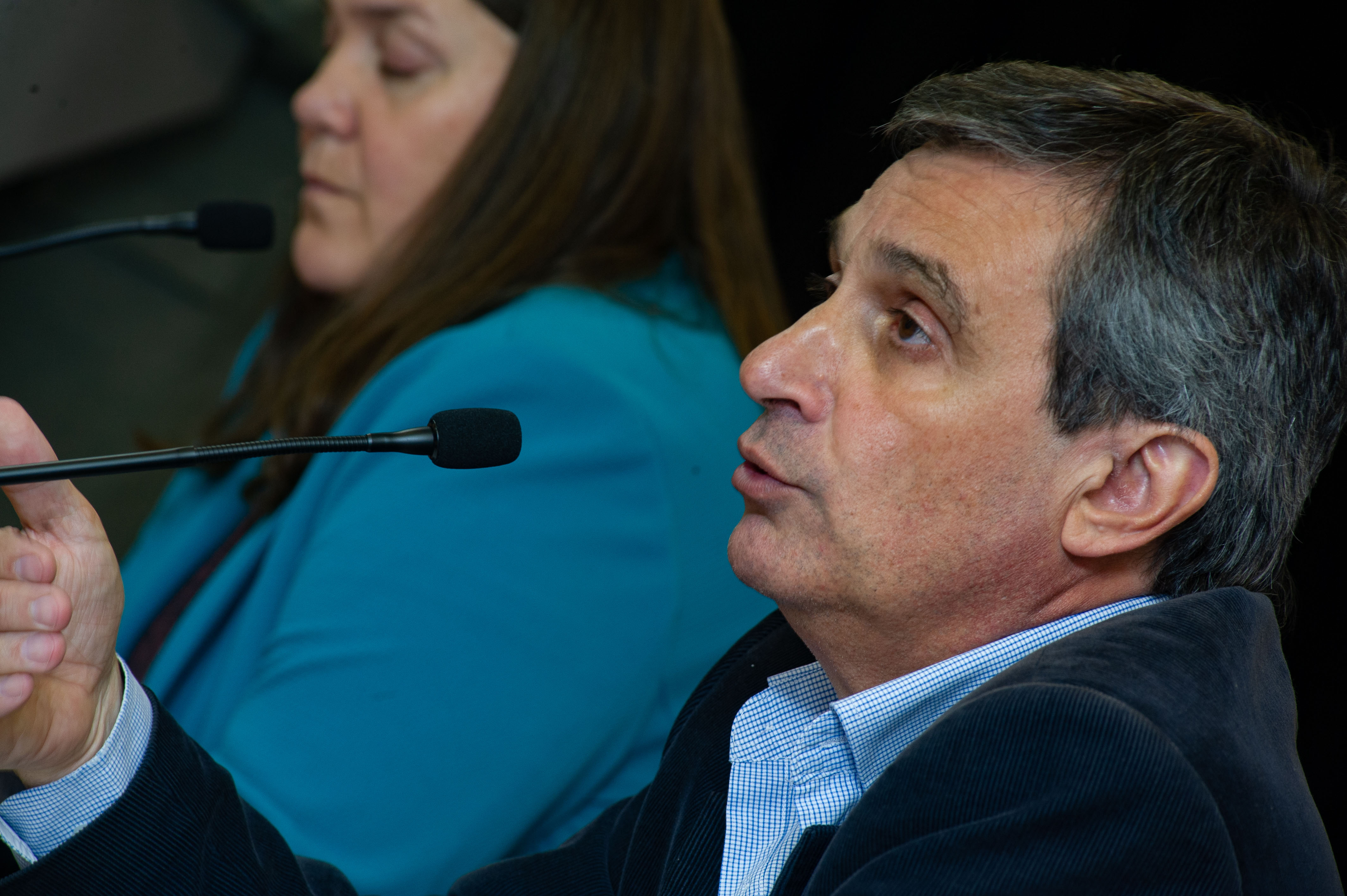 Director de la OPP, Álvaro García, en conferencia de prensa