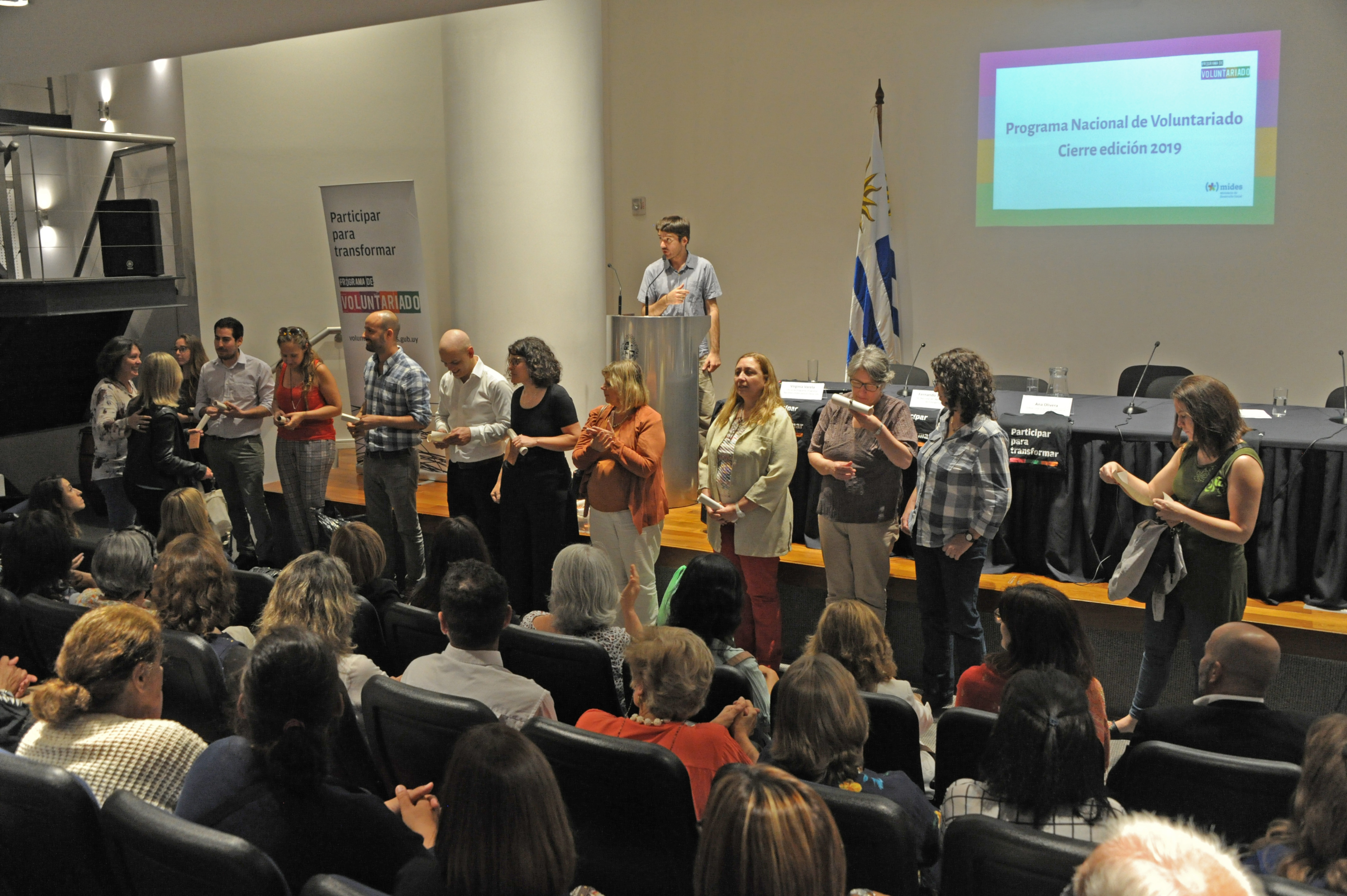 Cierre del Programa de Voluntariado 2019 del Ministerio de Desarrollo Social