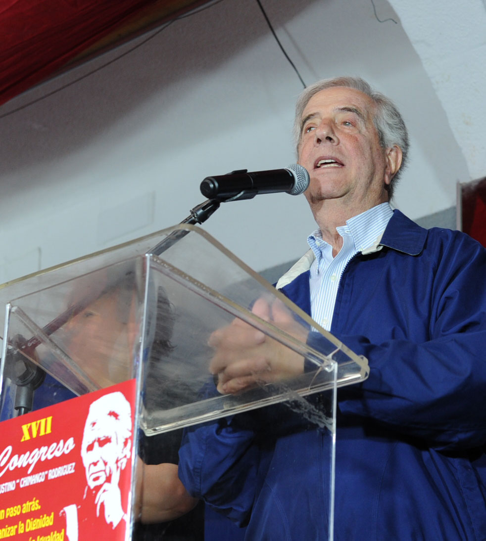 Tabaré Vázquez en la inauguración del 17.º Congreso del Sunca