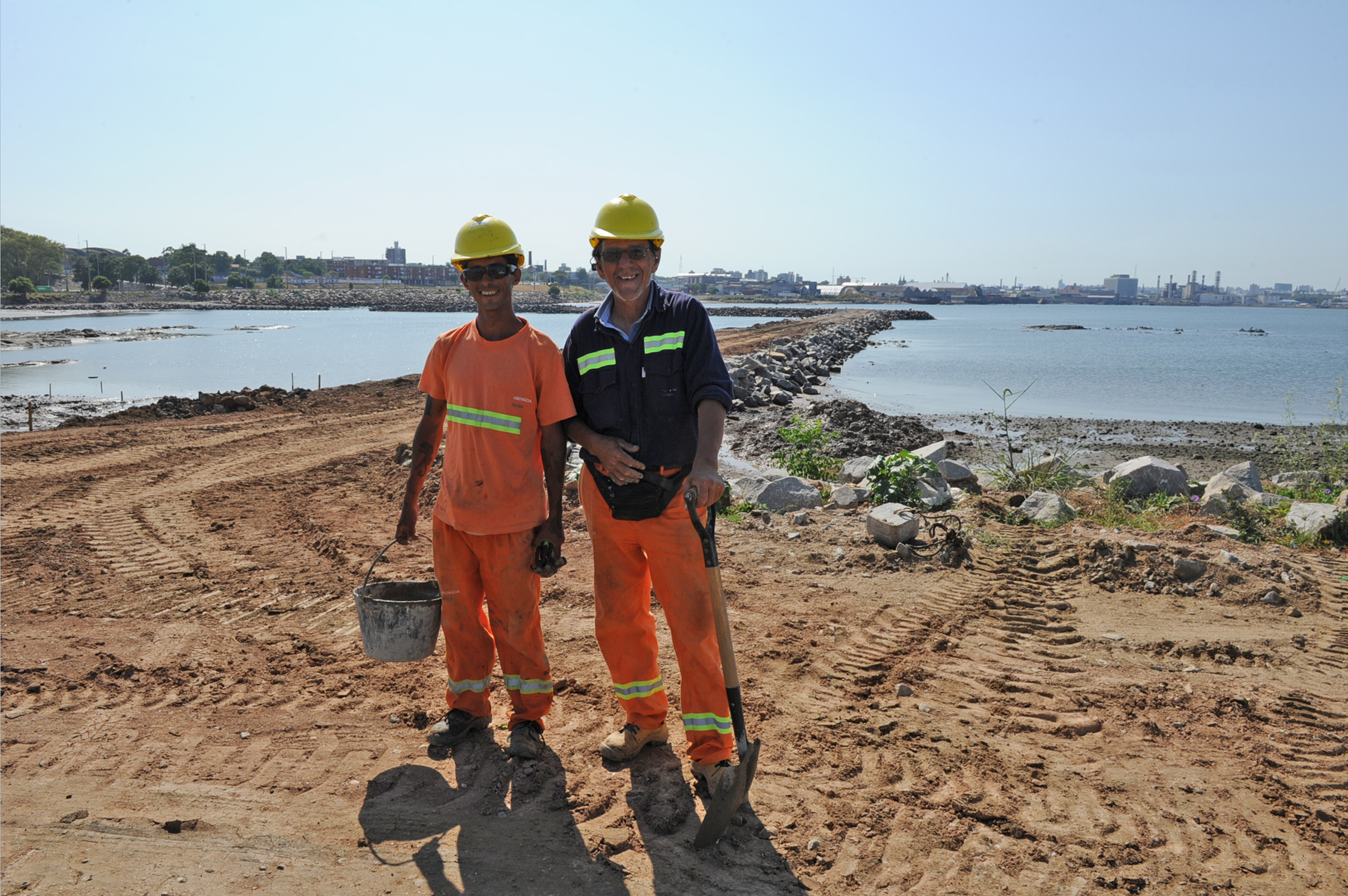 Obras en curso para construir terminal de Capurro