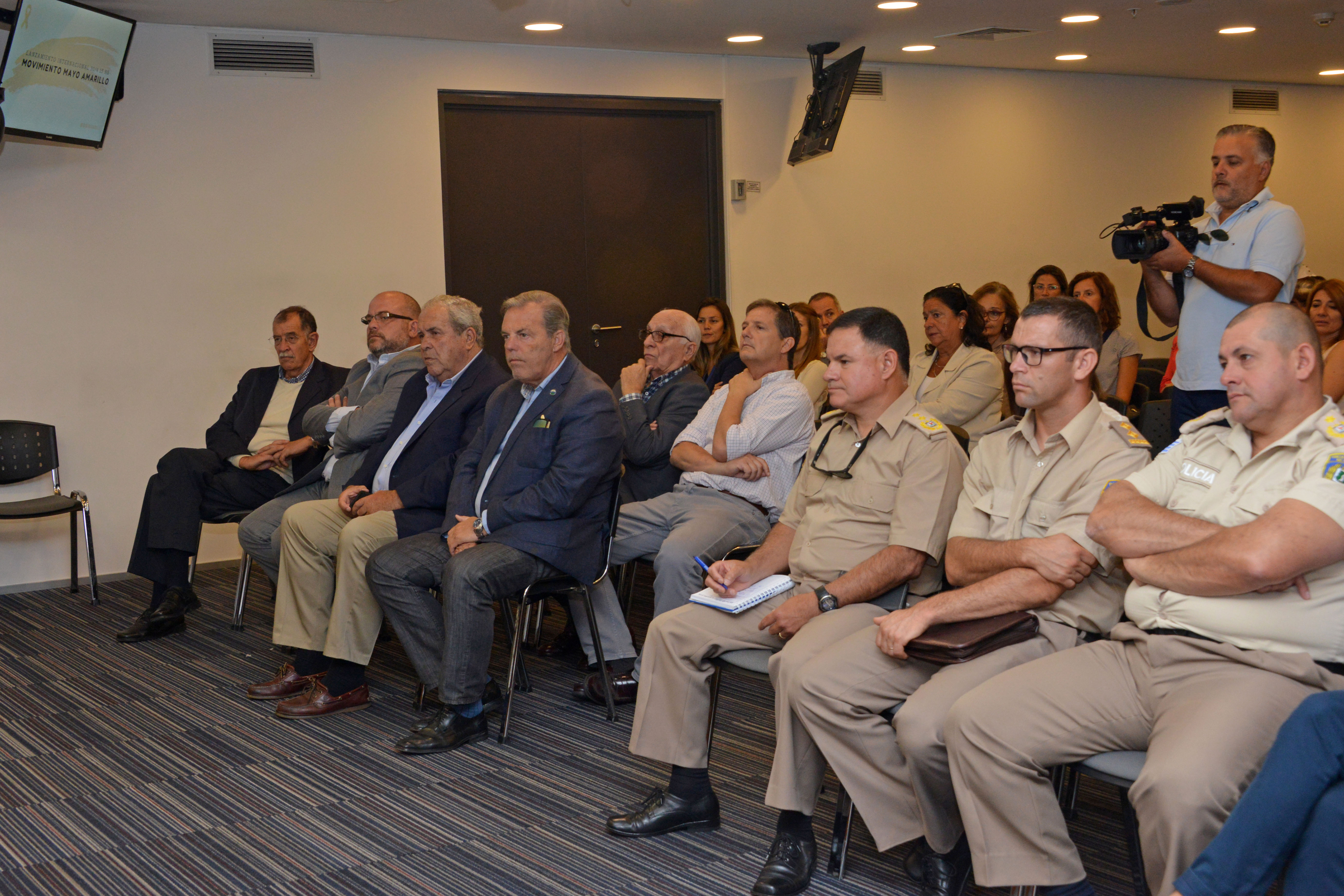 Conferencia del presidente de la Unidad Nacional de Seguridad Vial (Unasev), Fernando Longo