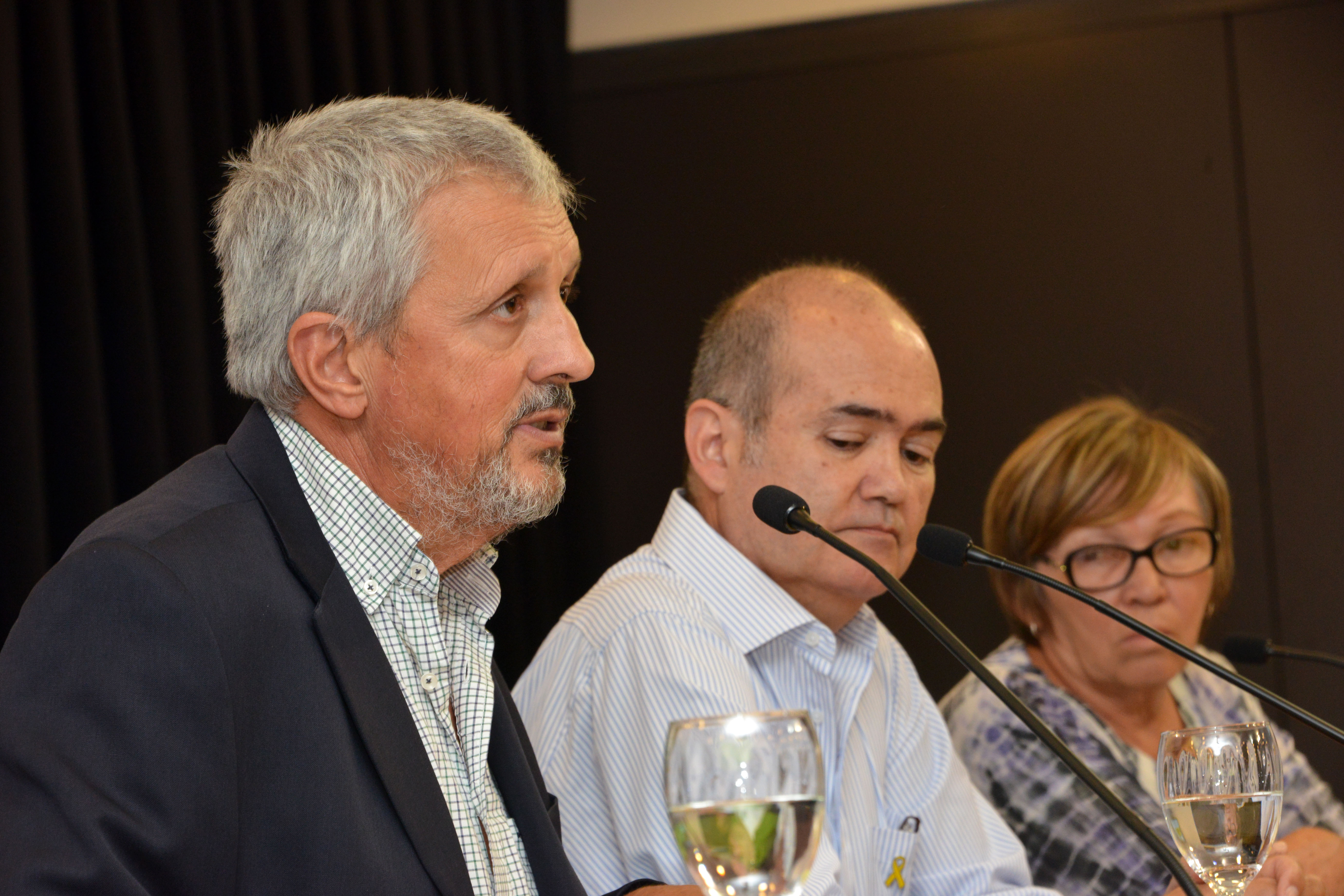 Conferencia del presidente de la Unidad Nacional de Seguridad Vial (Unasev), Fernando Longo