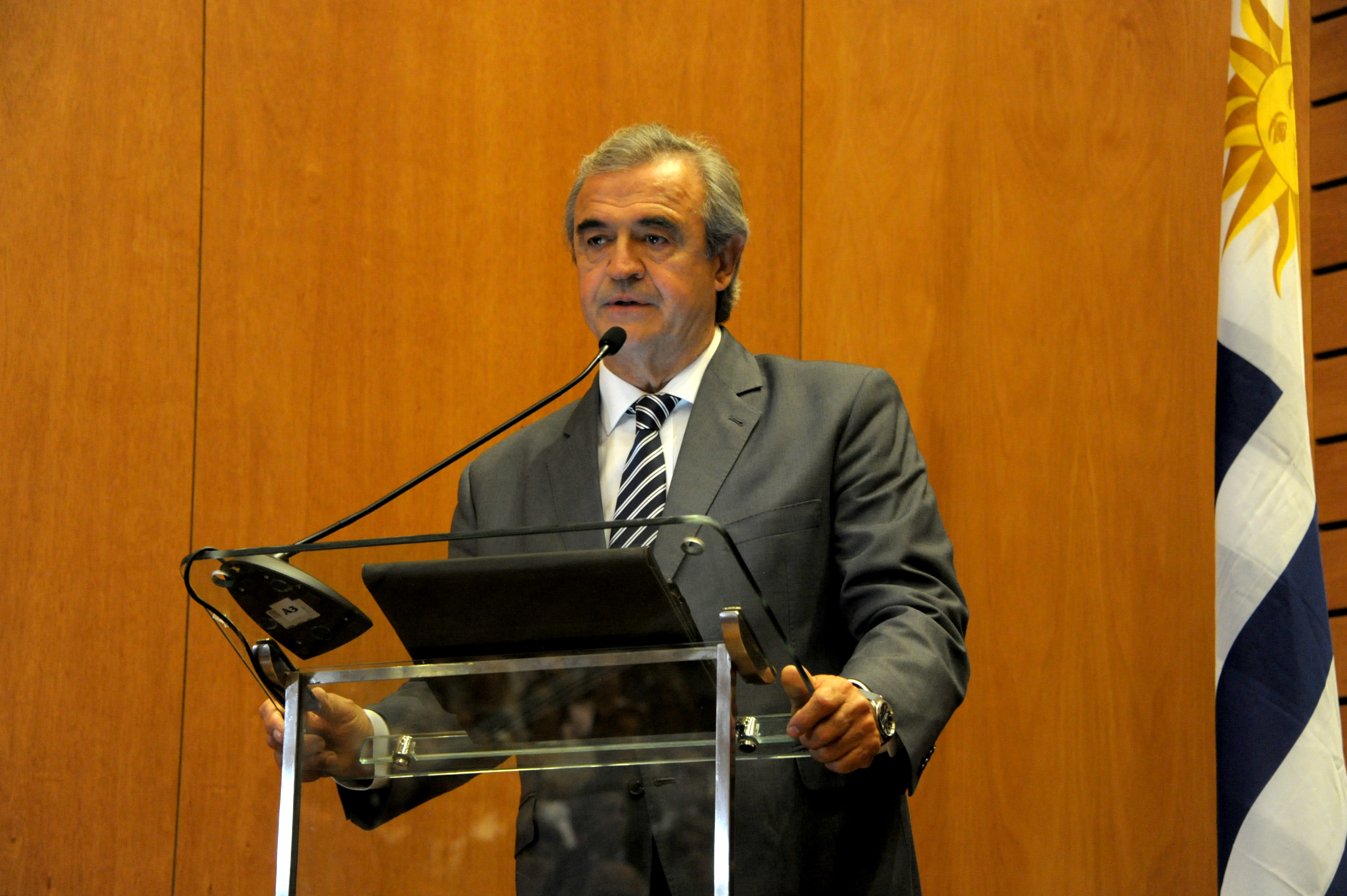 Discurso del ministro del Interior, Jorge Larrañaga