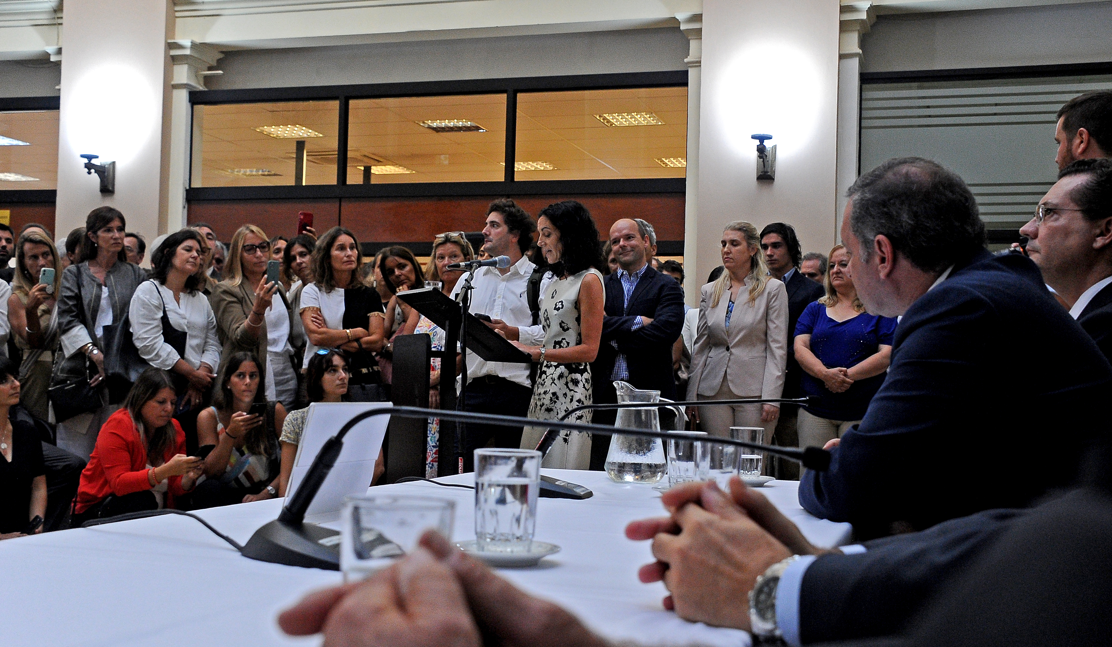 Acto de asunción de la ministra de Economía y Finanzas, Azucena Arbeleche