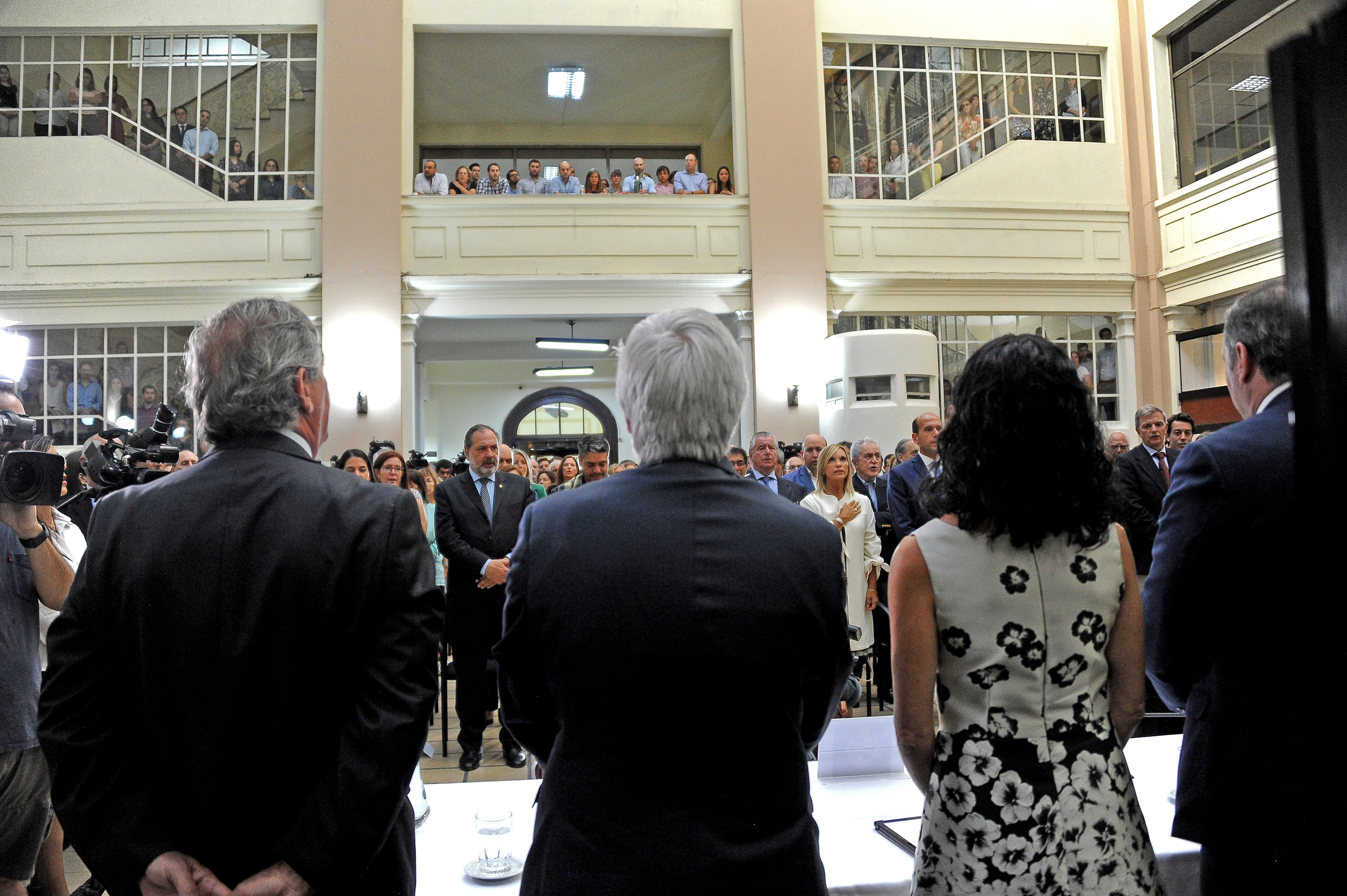 Acto de asunción de la ministra de Economía y Finanzas, Azucena Arbeleche