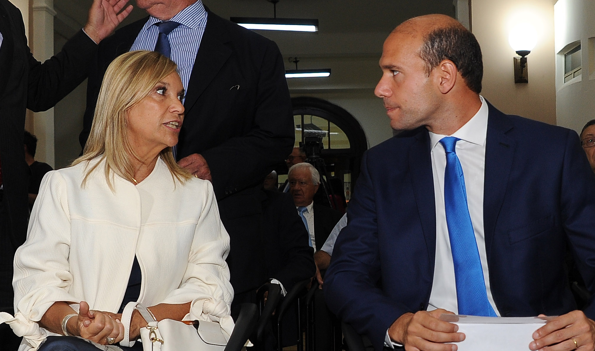 Acto de asunción de la ministra de Economía y Finanzas, Azucena Arbeleche