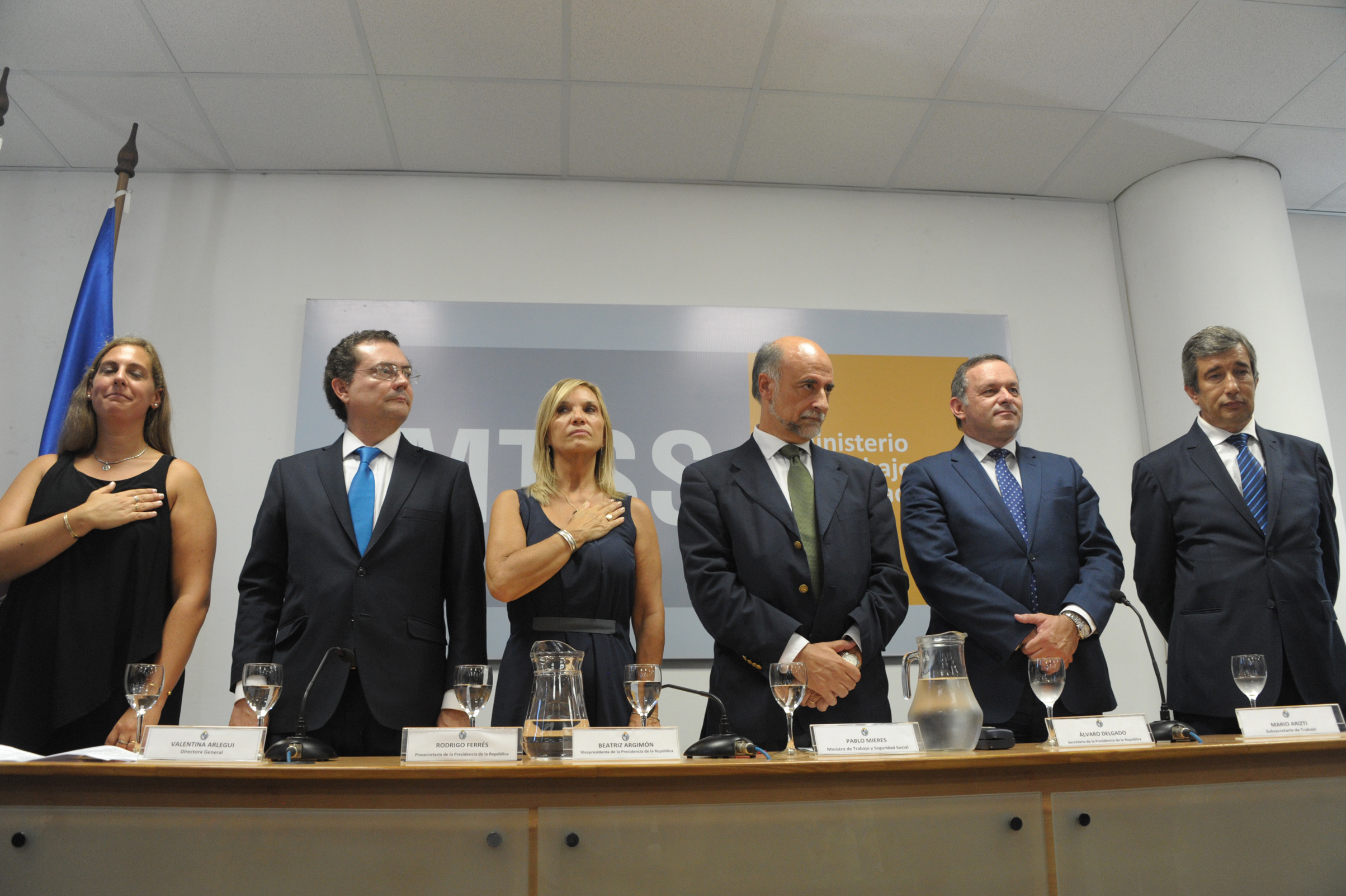Acto de asunción de autoridades del Ministerio de Trabajo y Seguridad Social