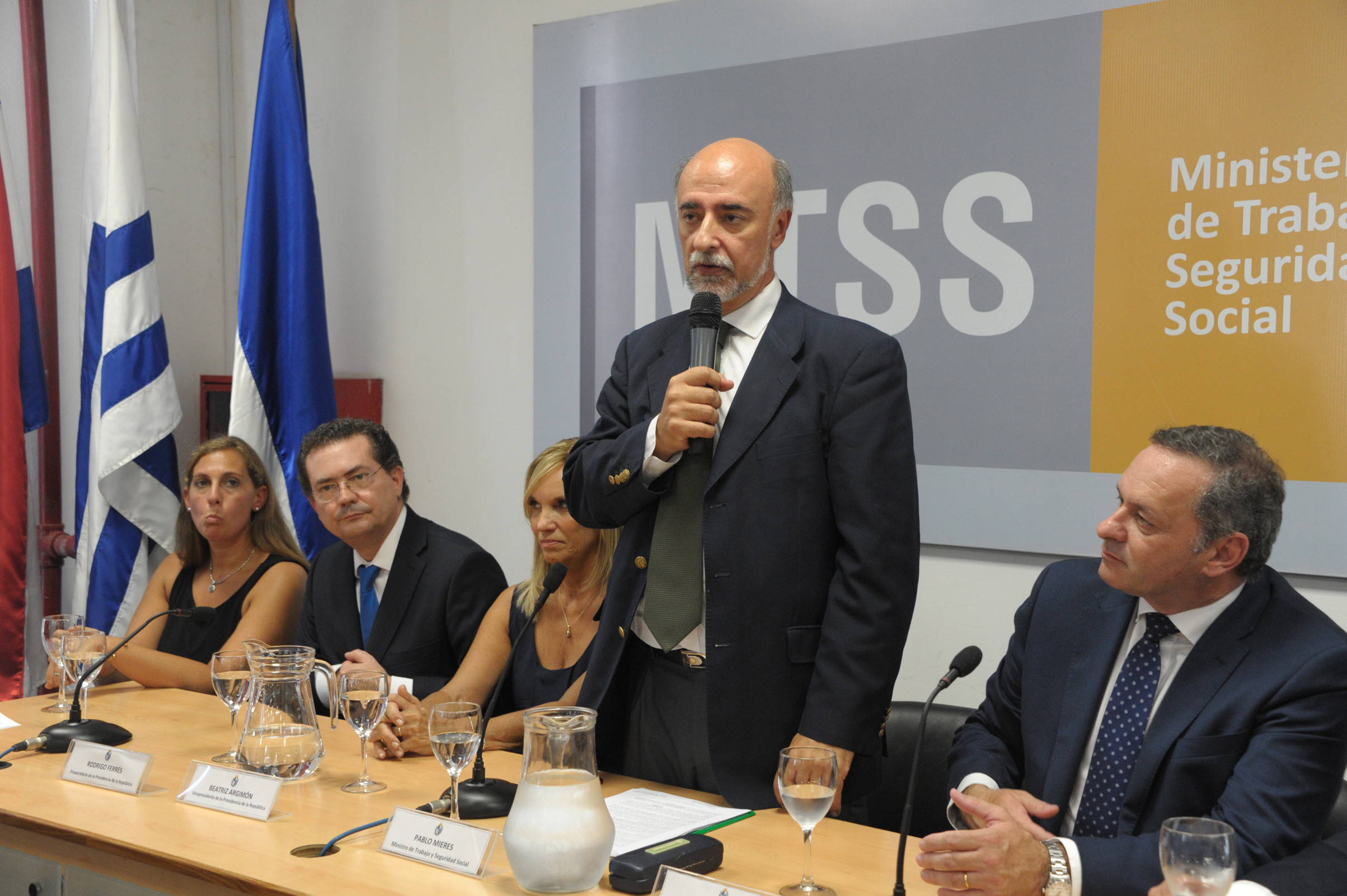 Acto de asunción de autoridades del Ministerio de Trabajo y Seguridad Social