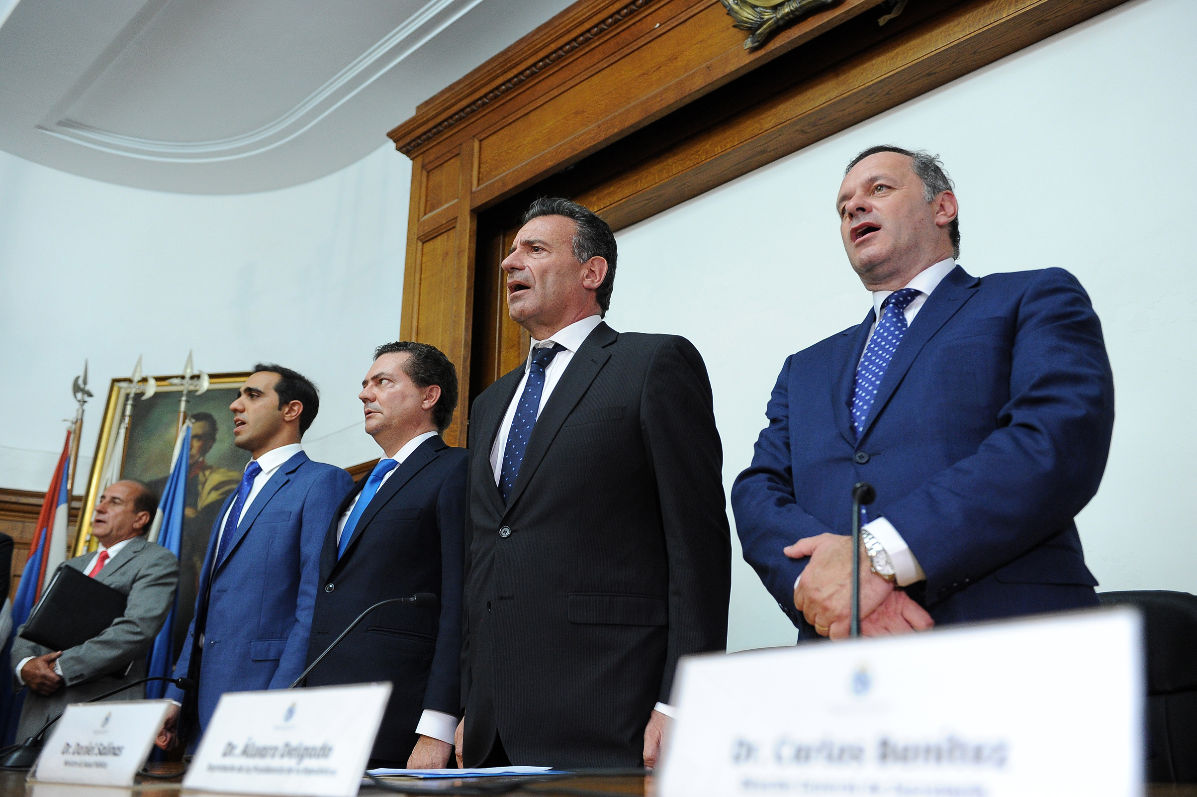 Acto de asunción de autoridades del Ministerio de Salud Pública