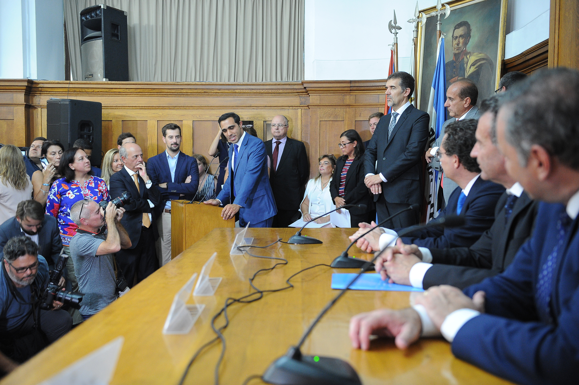 Acto de asunción de autoridades del Ministerio de Salud Pública