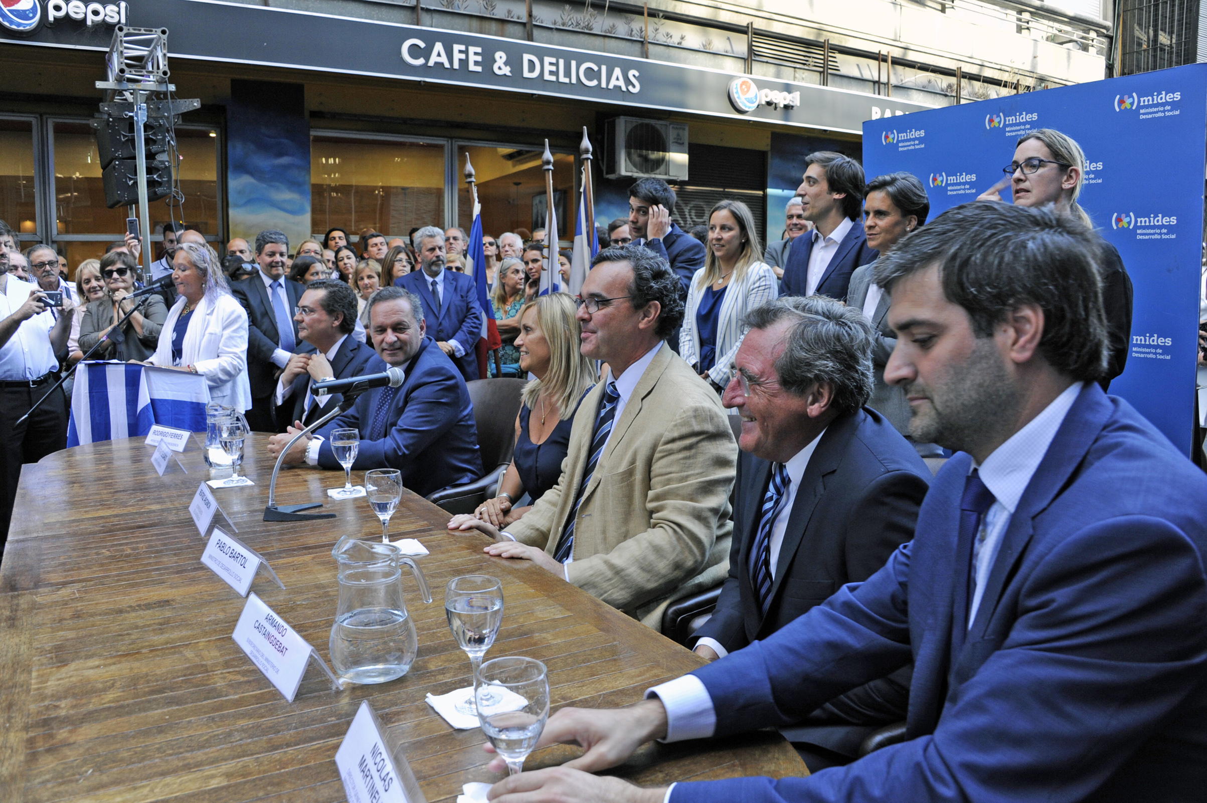 Acto de asunción de autoridades del Ministerio de Desarrollo Social