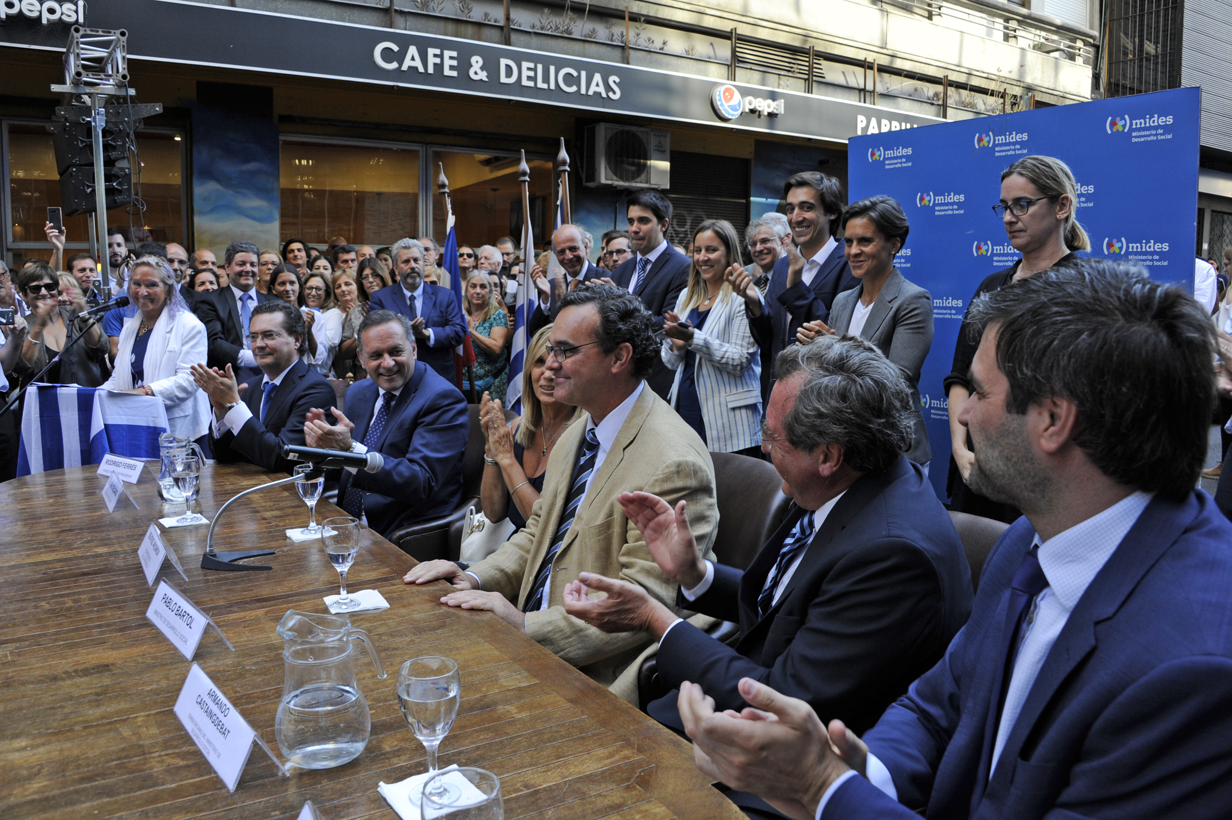 Acto de asunción de autoridades del Ministerio de Desarrollo Social