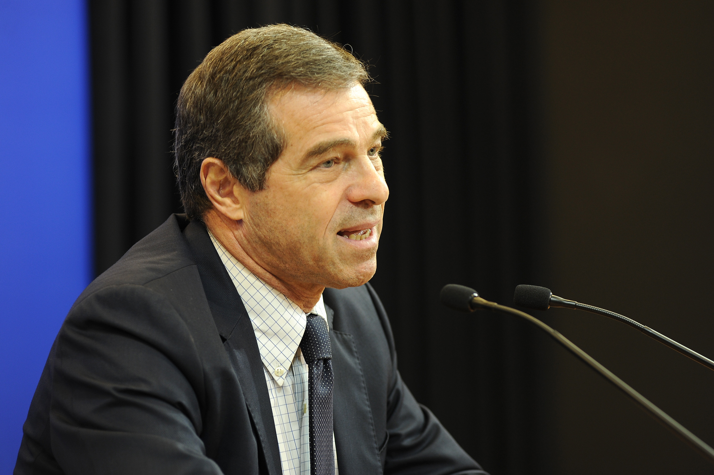 Canciller Ernesto Talvi en conferencia de prensa
