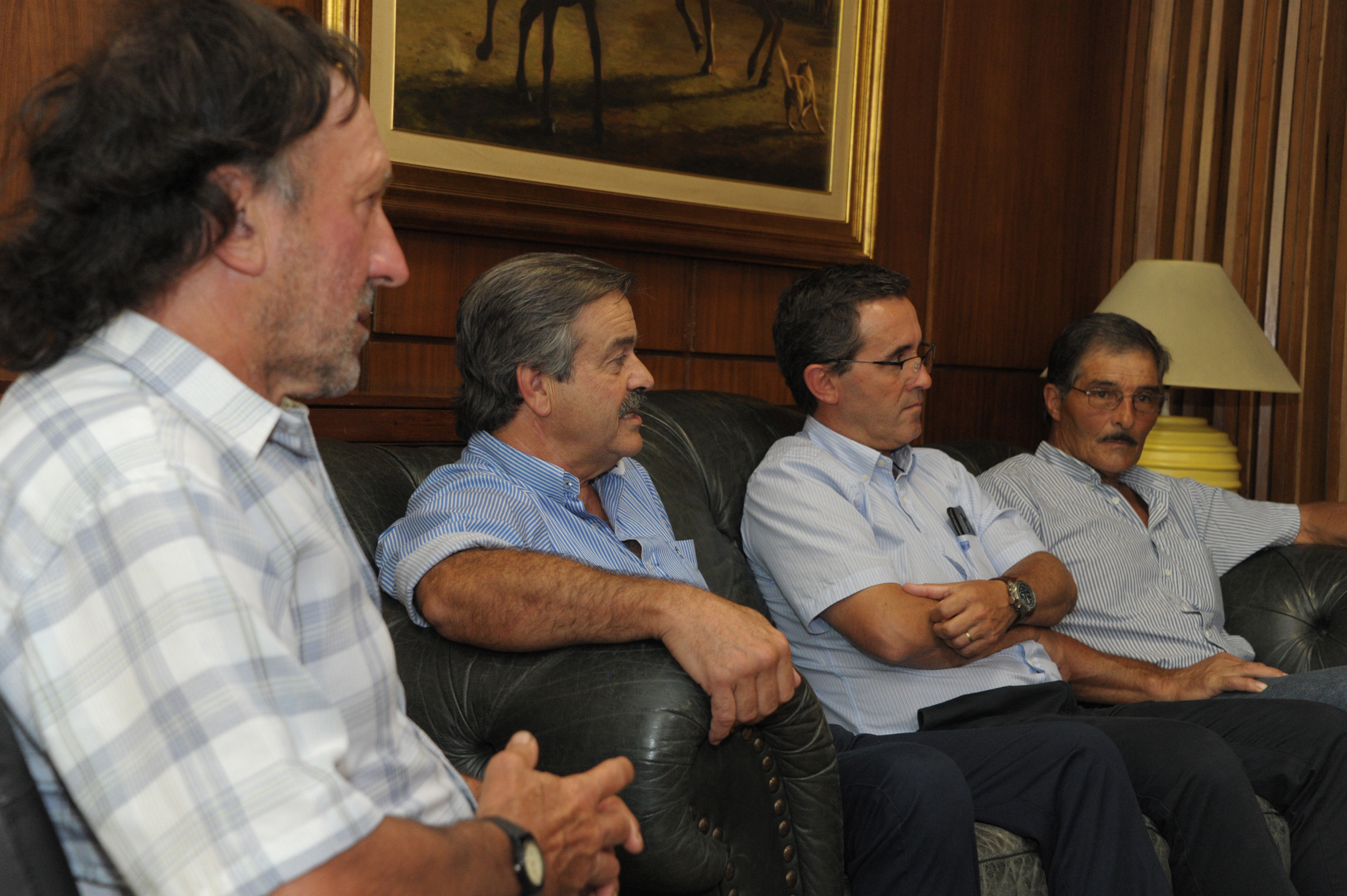 Reunión del ministro de Ganadería, Agricultura y Pesca, Carlos María Uriarte, con gremiales del agro