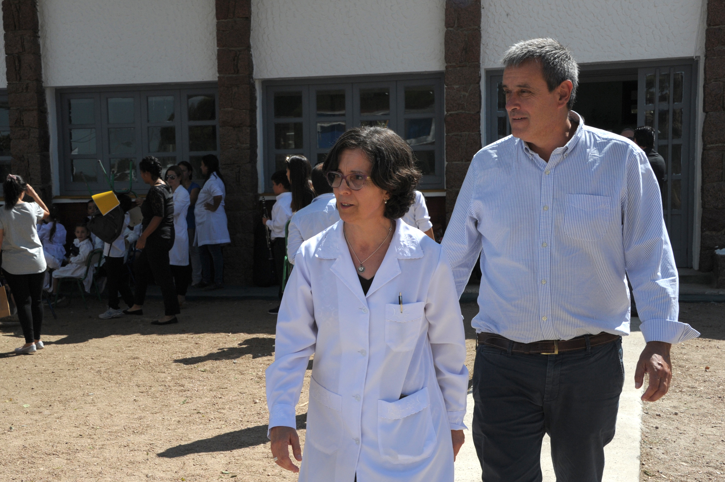 Escuela n.º 149 de Las Piedras, Canelones, remodelada por 40 personas liberadas del sistema penitenciario