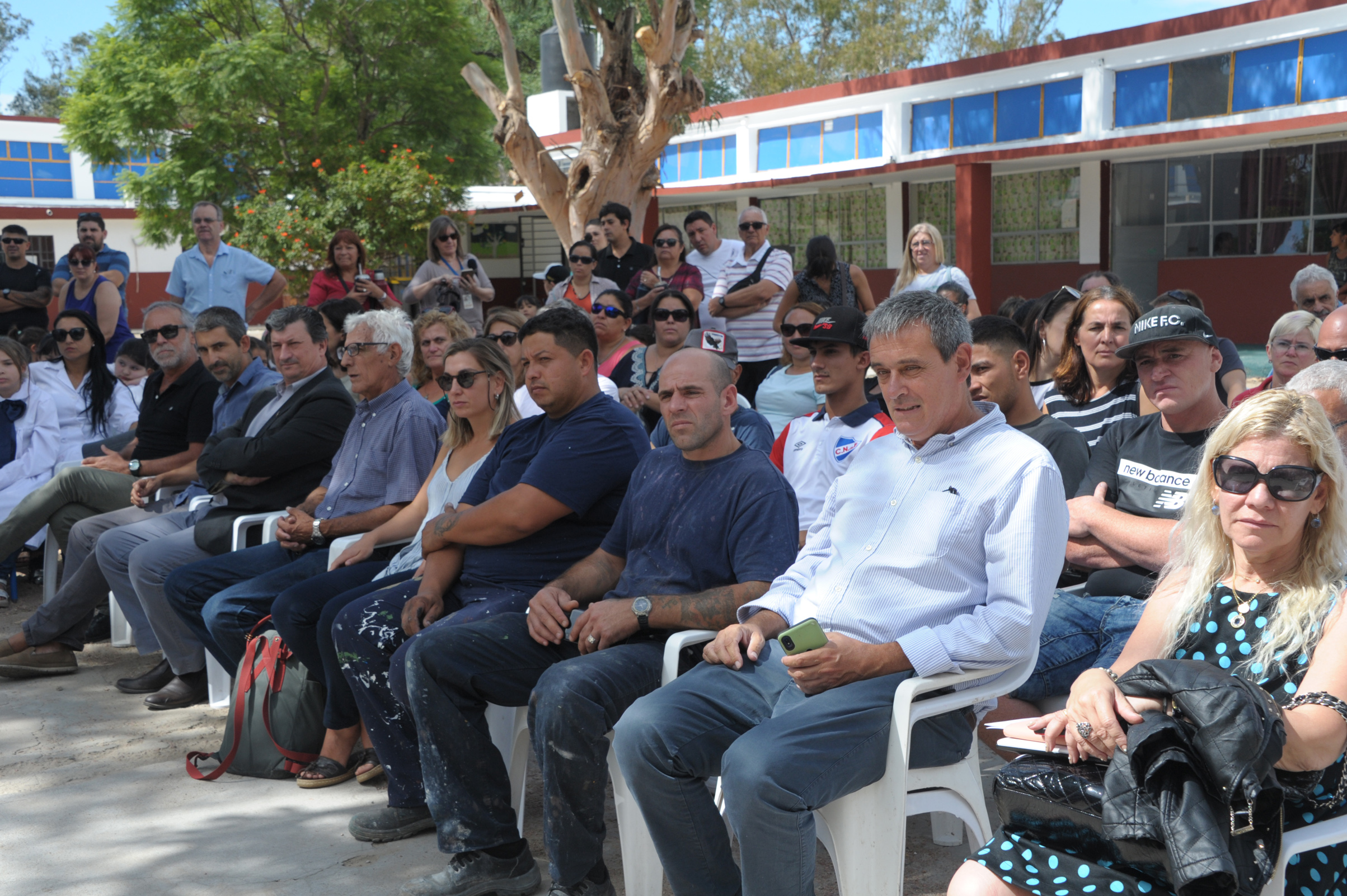 Escuela n.º 149 de Las Piedras, Canelones, remodelada por 40 personas liberadas del sistema penitenciario