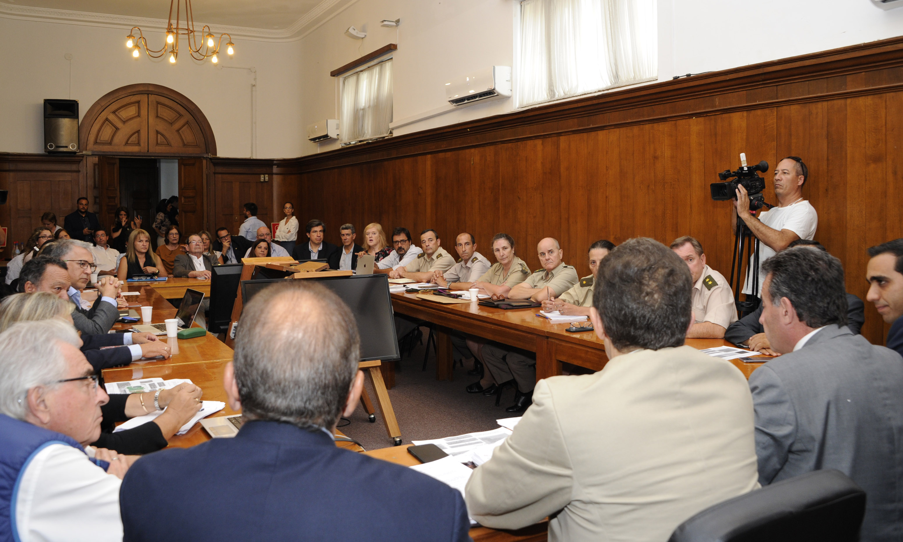 Ministro de Salud Pública, Daniel Salinas, encabezó reunión sobre protocolo para atender posibles casos de coronavirus