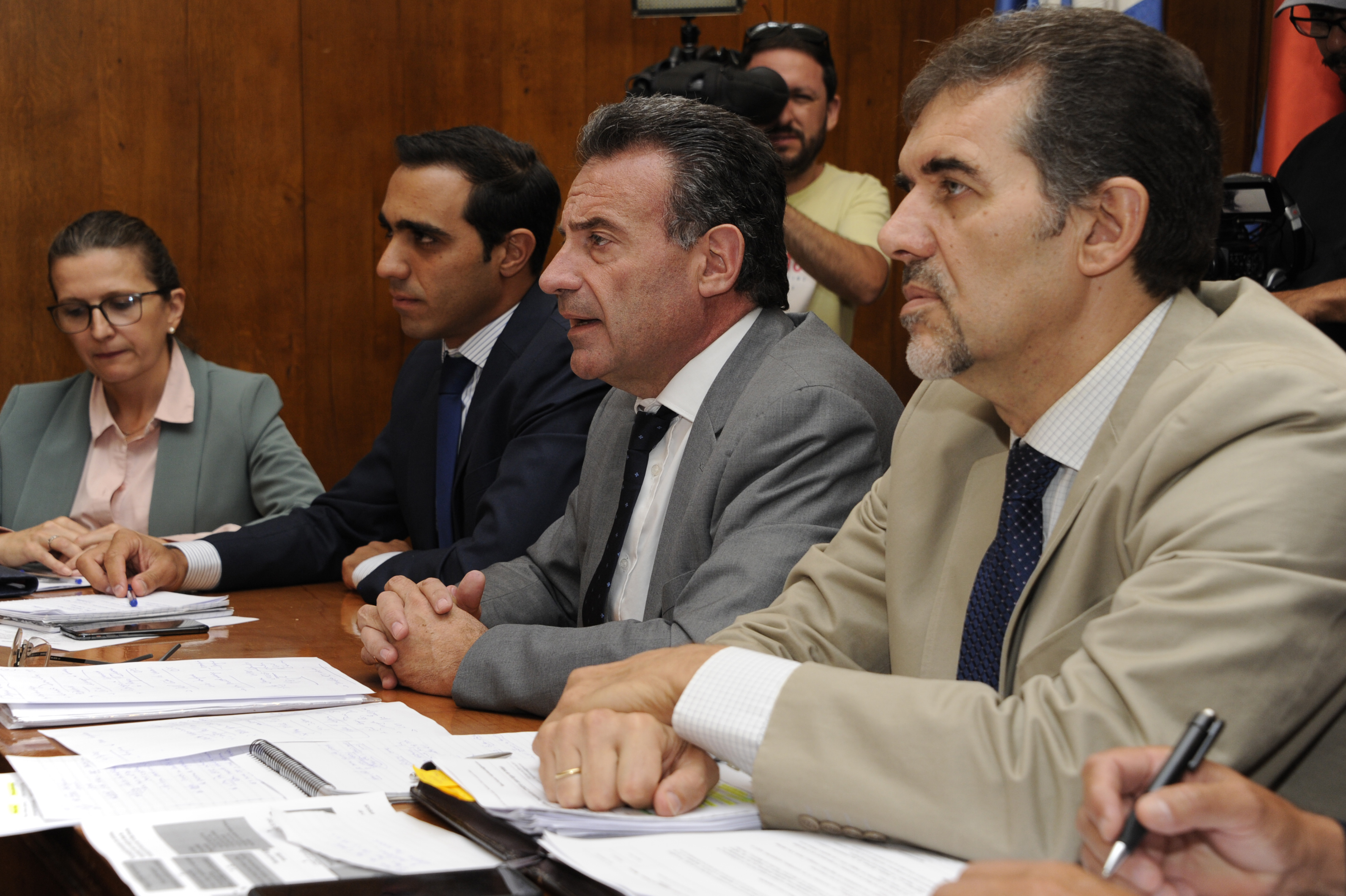 Ministro de Salud Pública, Daniel Salinas, encabezó reunión sobre protocolo para atender posibles casos de coronavirus