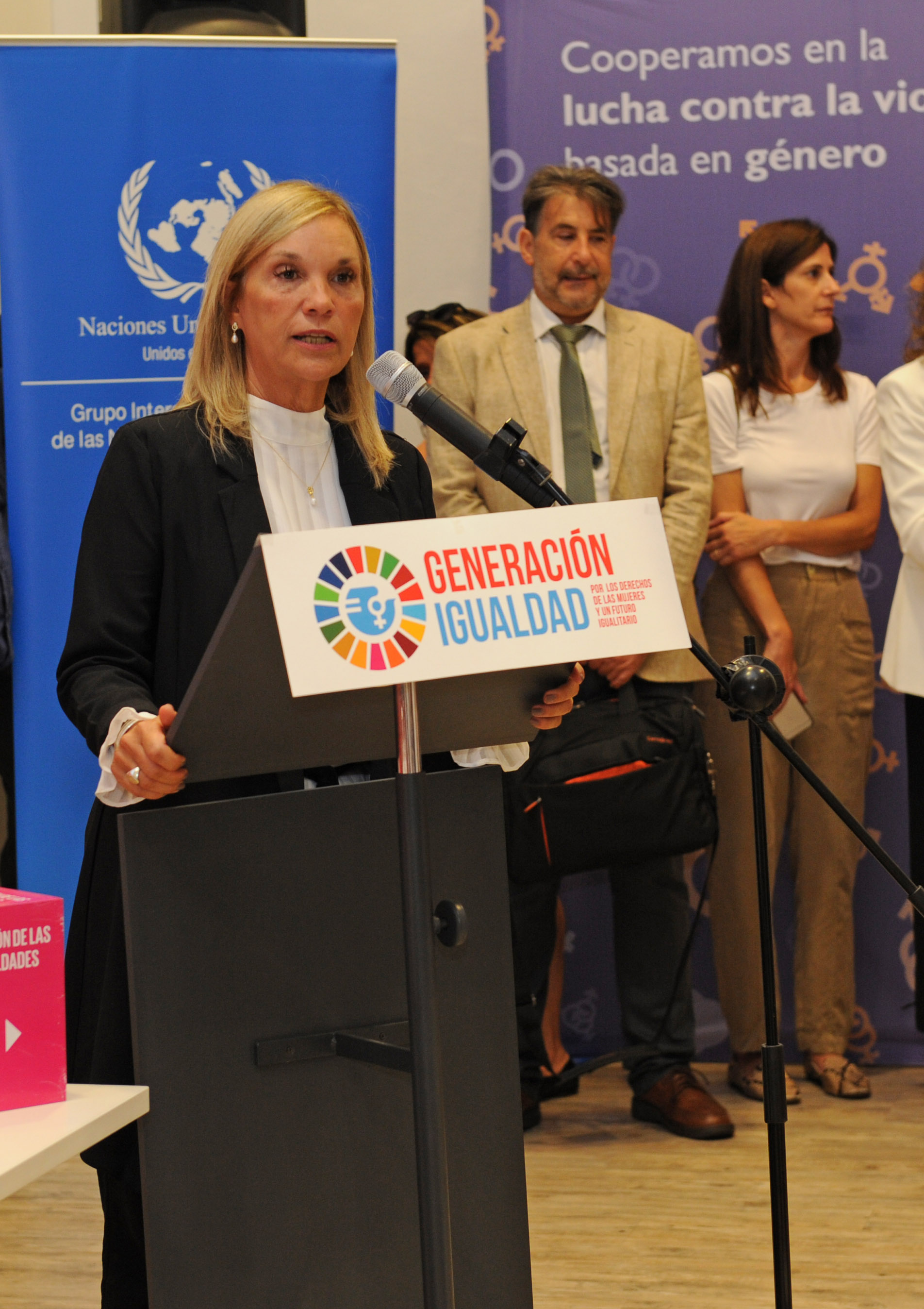 Vicepresidenta, Beatriz Argimón, en presentación de publicación destinada al Poder Judicial, en el Centro de Formación de la Cooperación Española