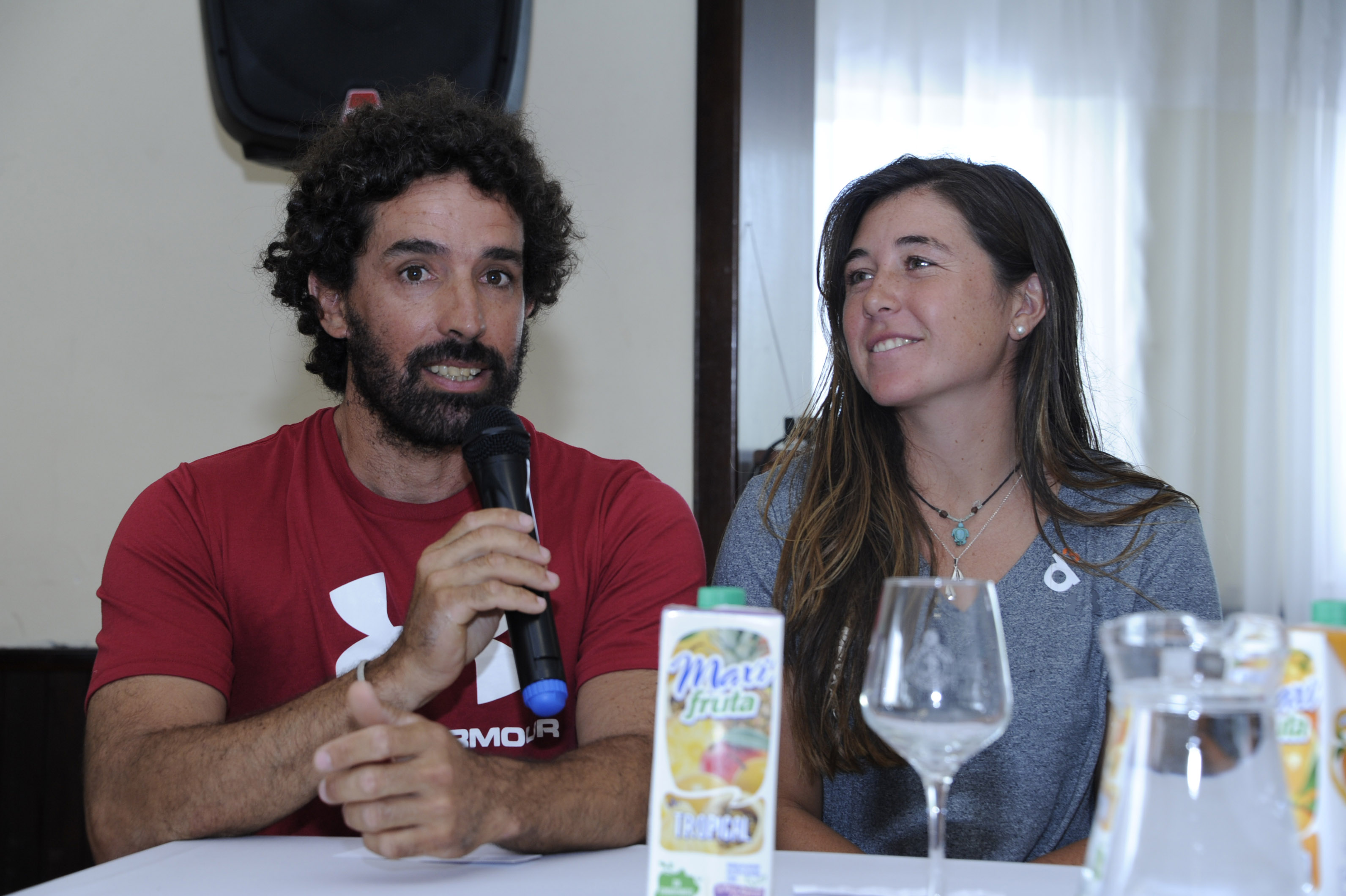 Pablo Defazio, regatista uruguayo que compite en la clase nacra