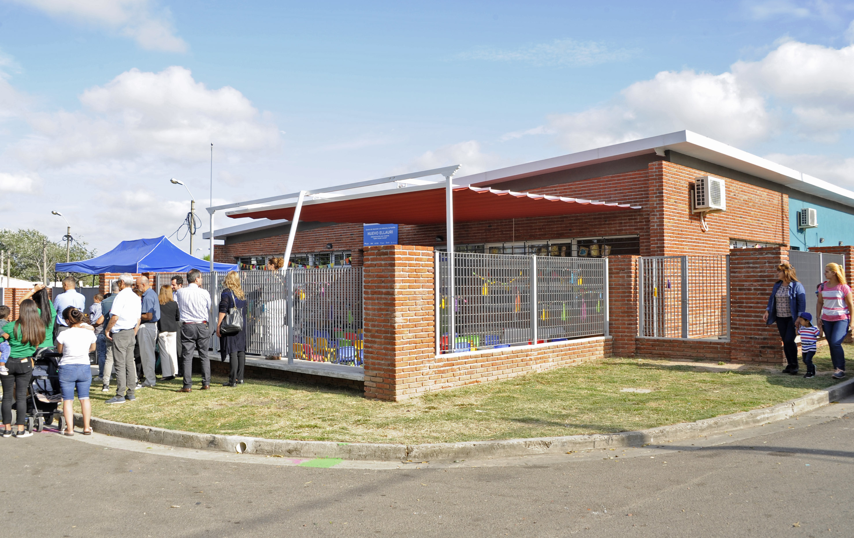 Inauguración del CAIF Nuevo Ellauri
