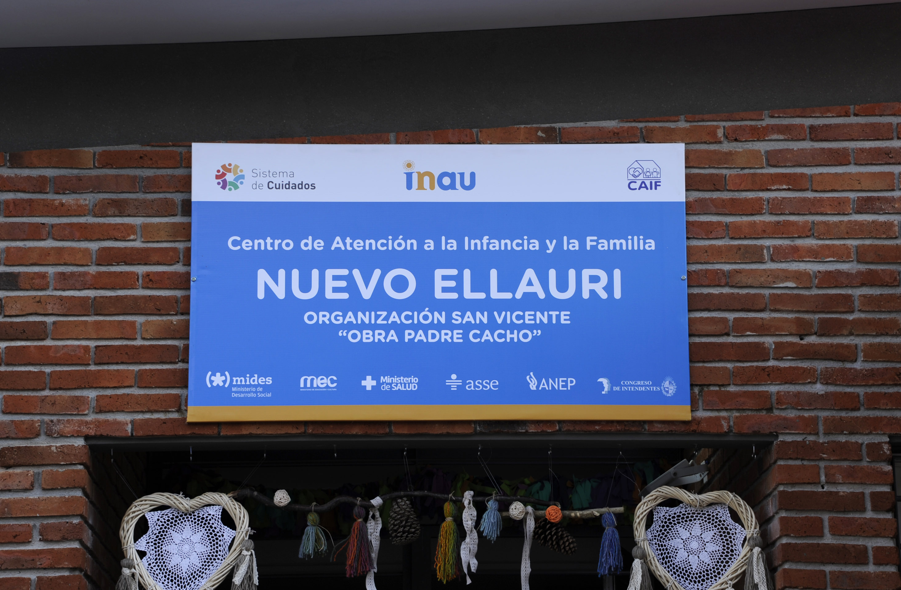 Inauguración del CAIF Nuevo Ellauri