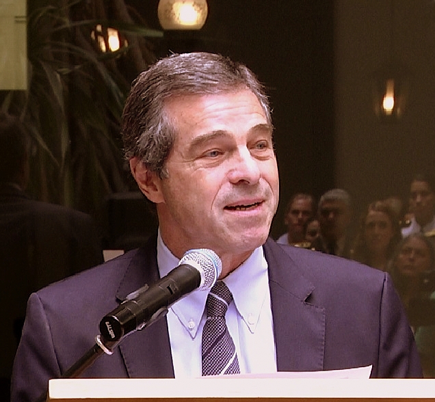 Canciller Ernesto Talvi, haciendo uso de la palabra