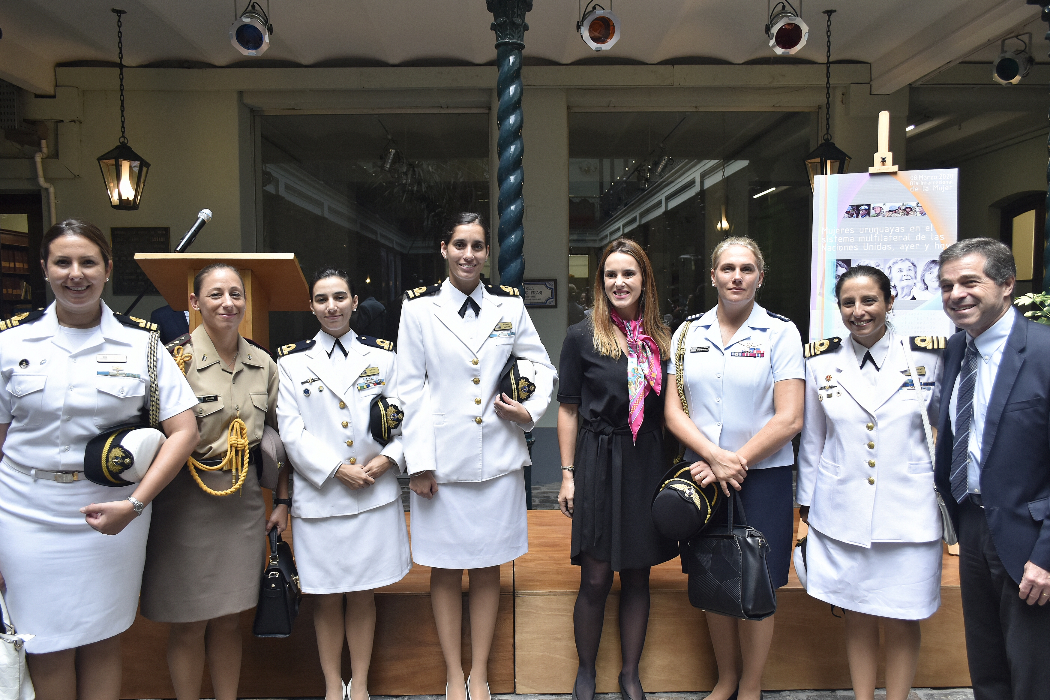 Inauguración de muestra “Mujeres uruguayas en el sistema multilateral de las Naciones Unidas, ayer y hoy”