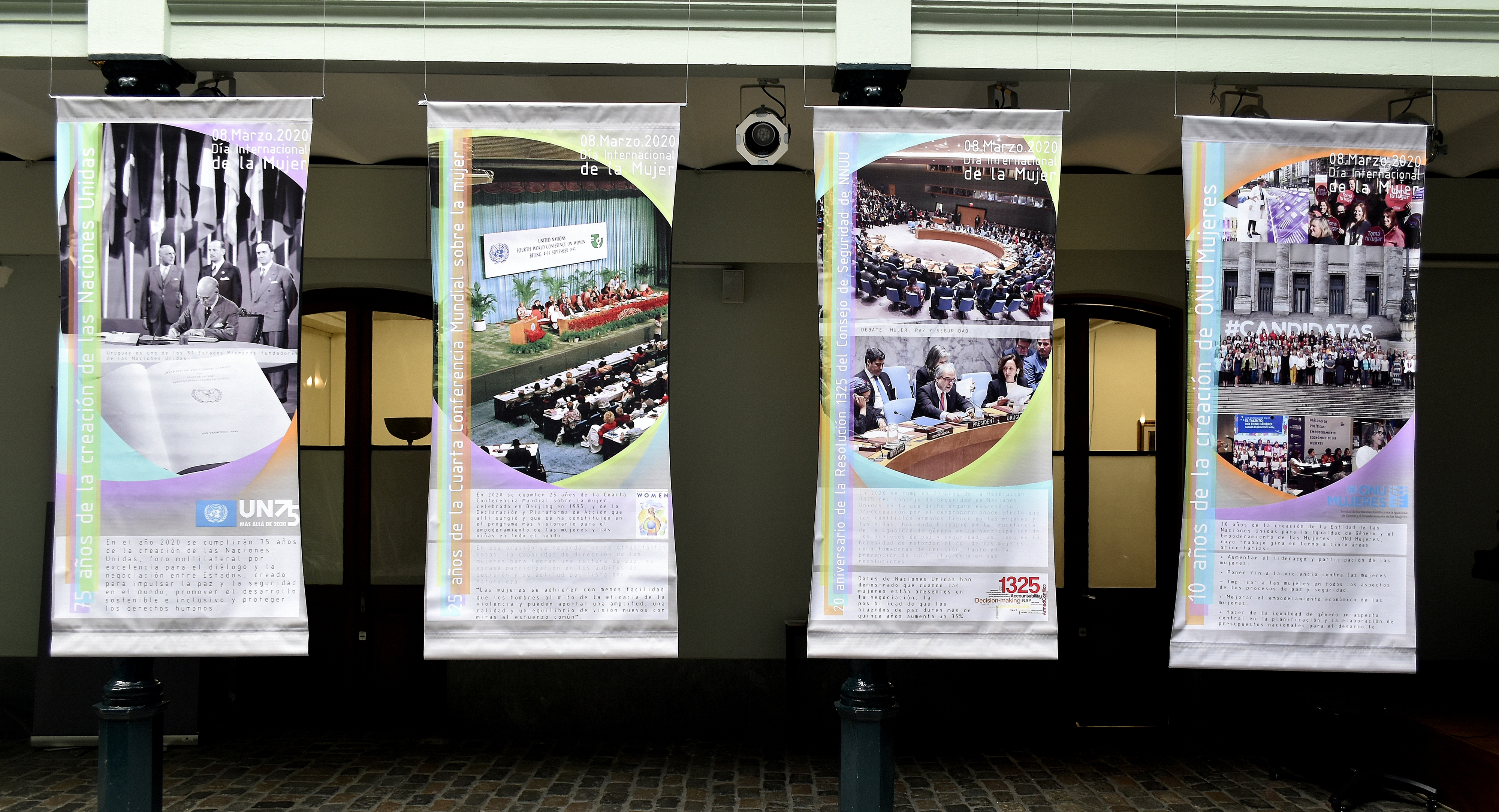 Inauguración de muestra “Mujeres uruguayas en el sistema multilateral de las Naciones Unidas, ayer y hoy”