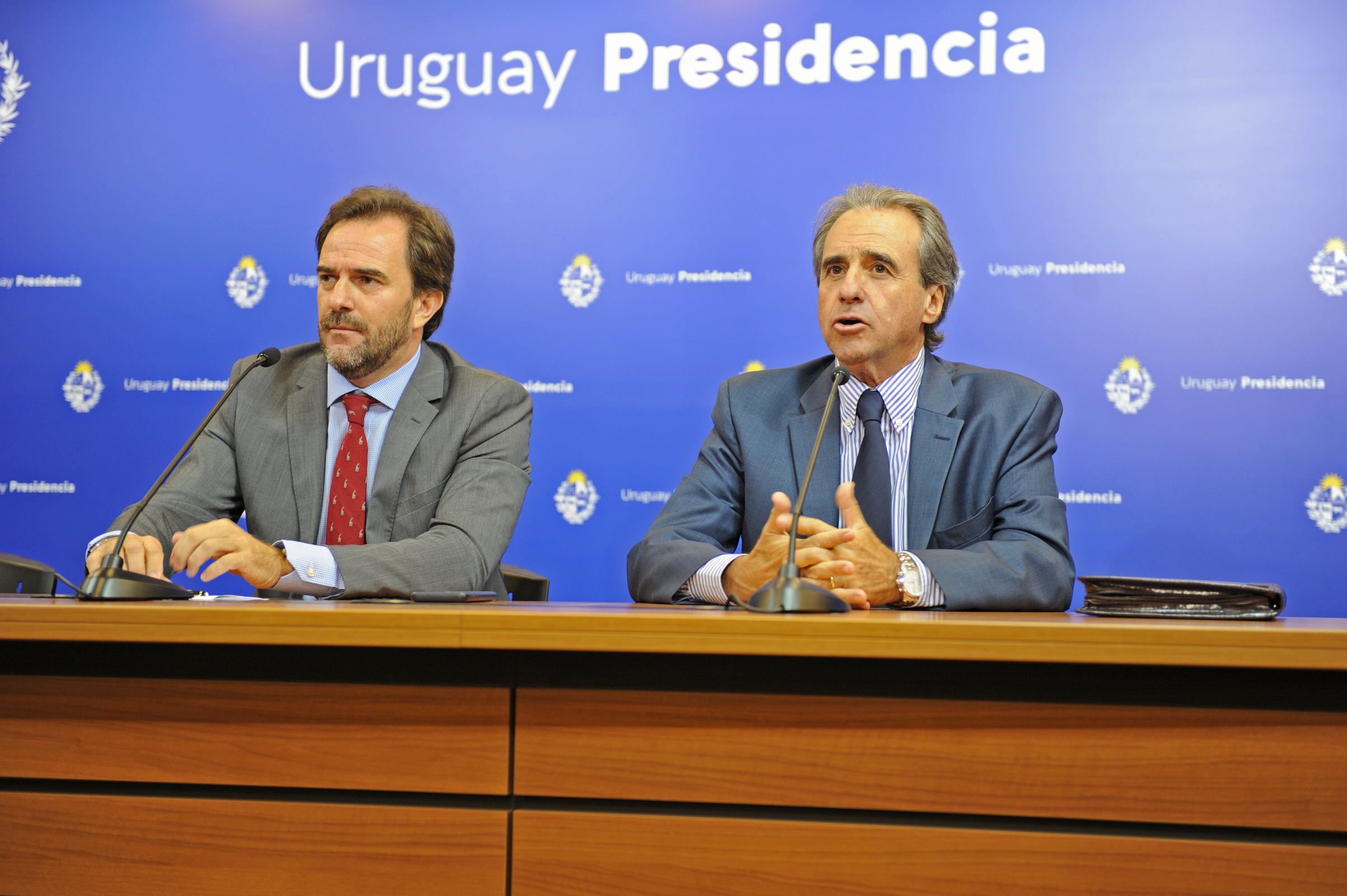 Ministro de Turismo, Germán Cardoso, y subsecretario, Remo Monzeglio