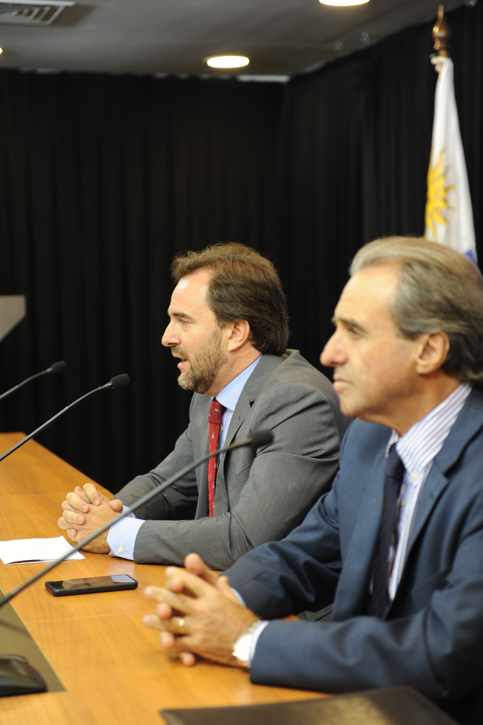 Ministro de Turismo, Germán Cardoso, y subsecretario, Remo Monzeglio