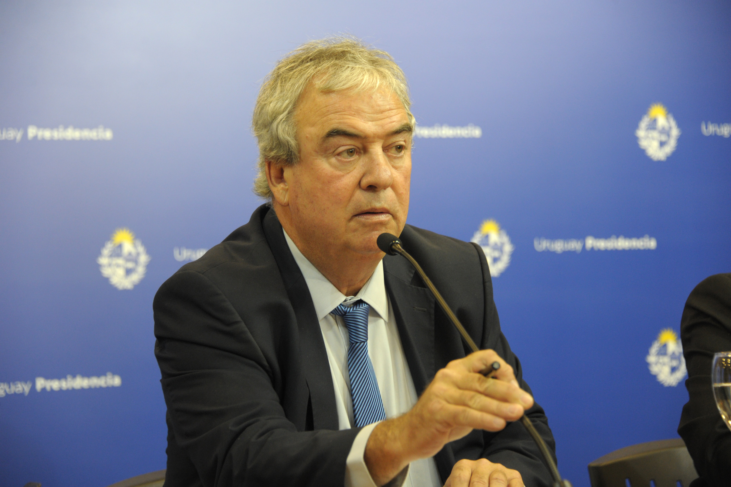 Ministro de Transporte y Obras Públicas, Luis Alberto Heber