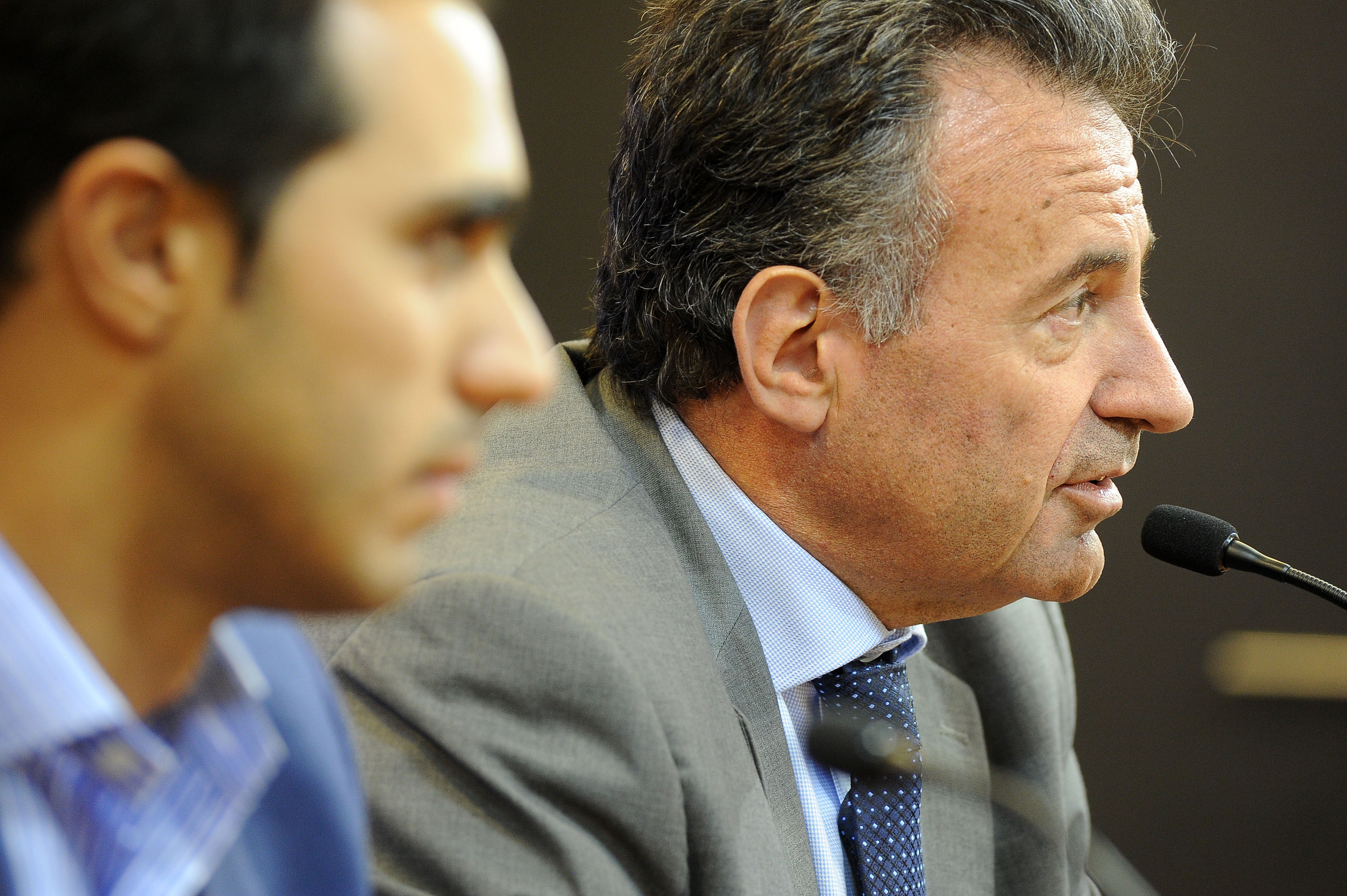 Ministro de Salud Pública, Daniel Salinas, y subsecretario, José Luis Satdjian