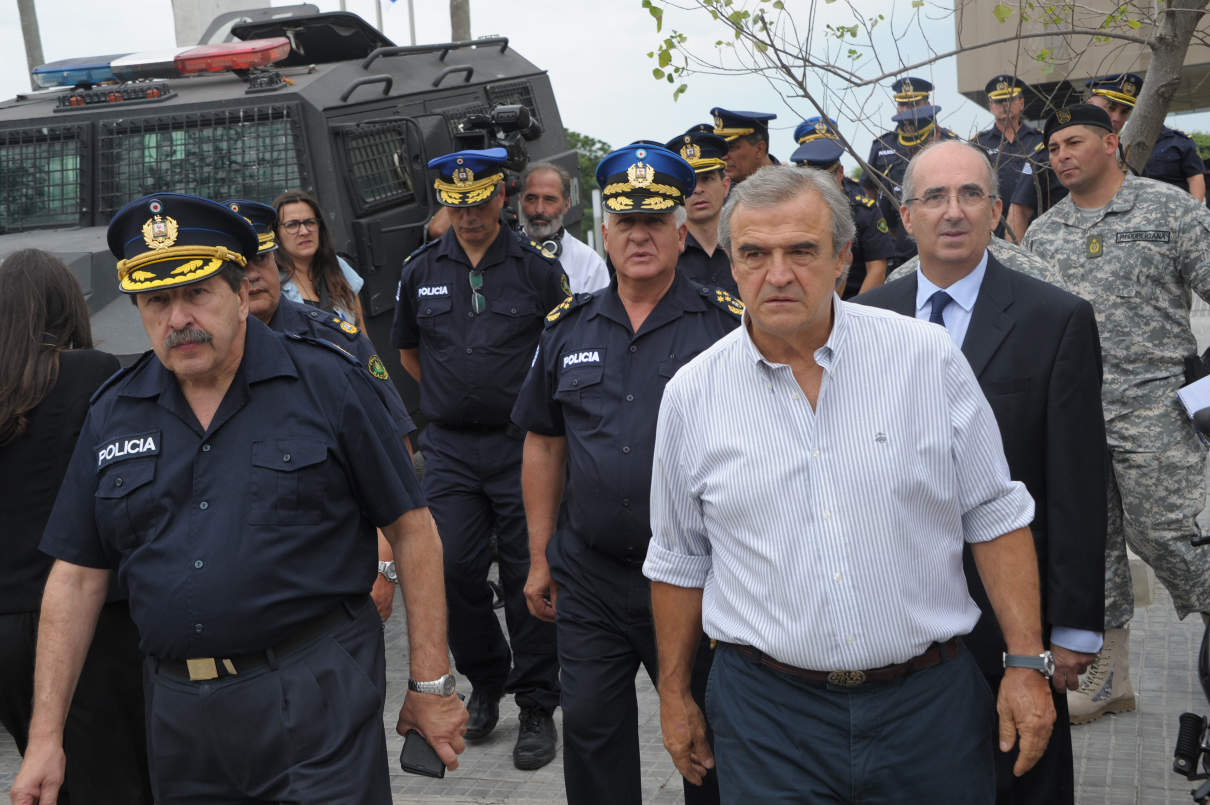 Ministro del Interior, Jorge Larrañaga, encabezó lanzamiento de Operativo de Alto Impacto