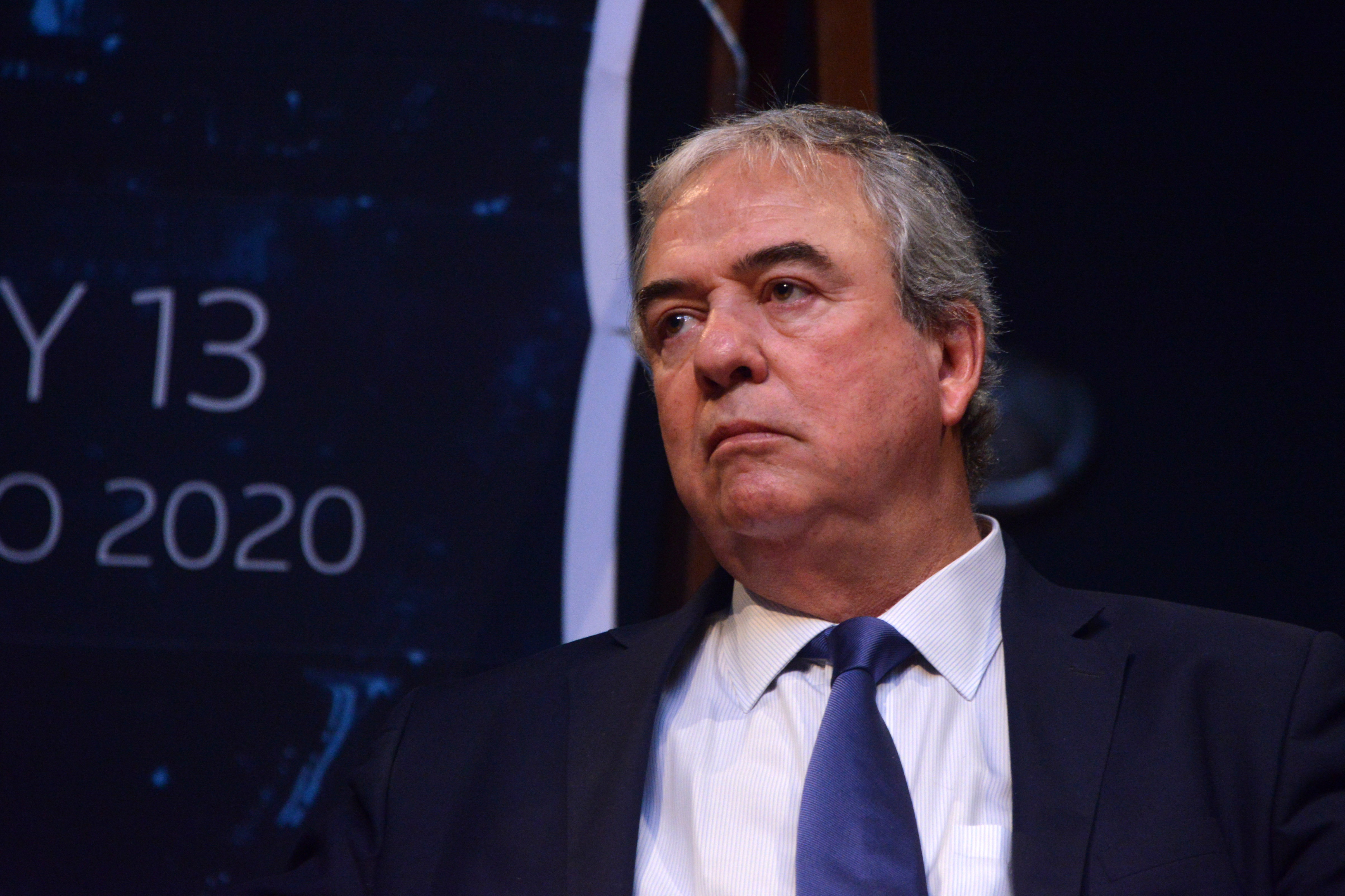 Ministro de Transporte y Obras Públicas, Luis Alberto Heber
