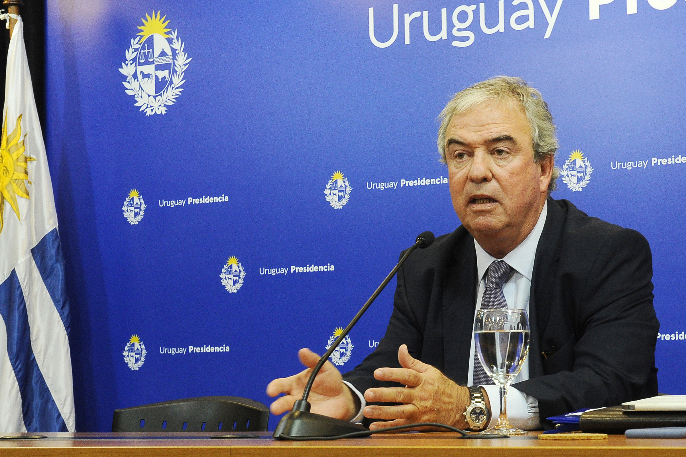Ministro de Transporte y Obras Públicas, Luis Alberto Heber