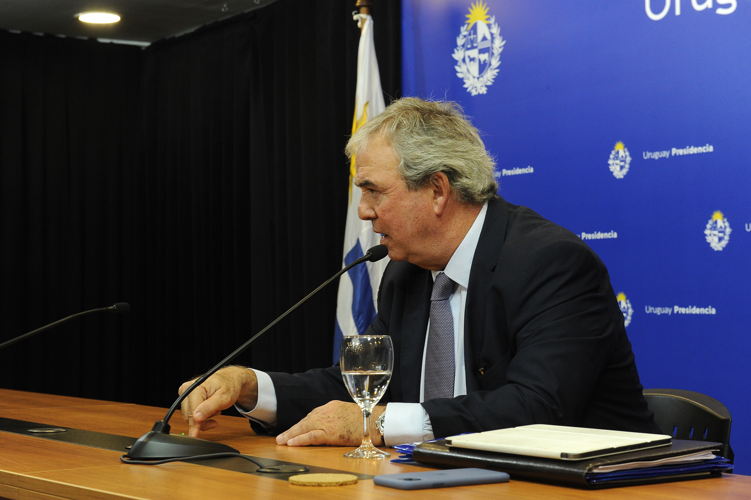 Ministro de Transporte y Obras Públicas, Luis Alberto Heber