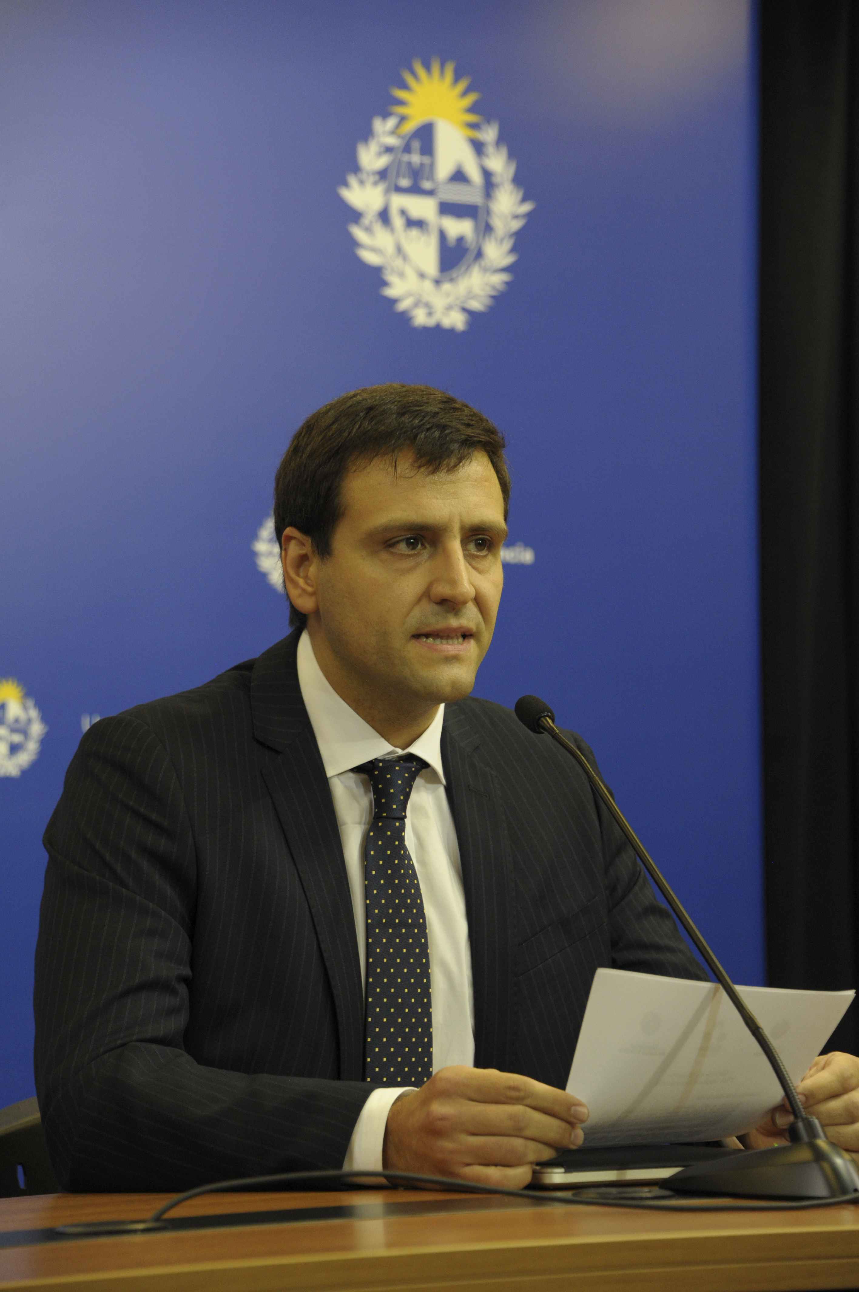 Vocero presidencial y director de Comunicación Presidencial, Aparicio Ponce de León