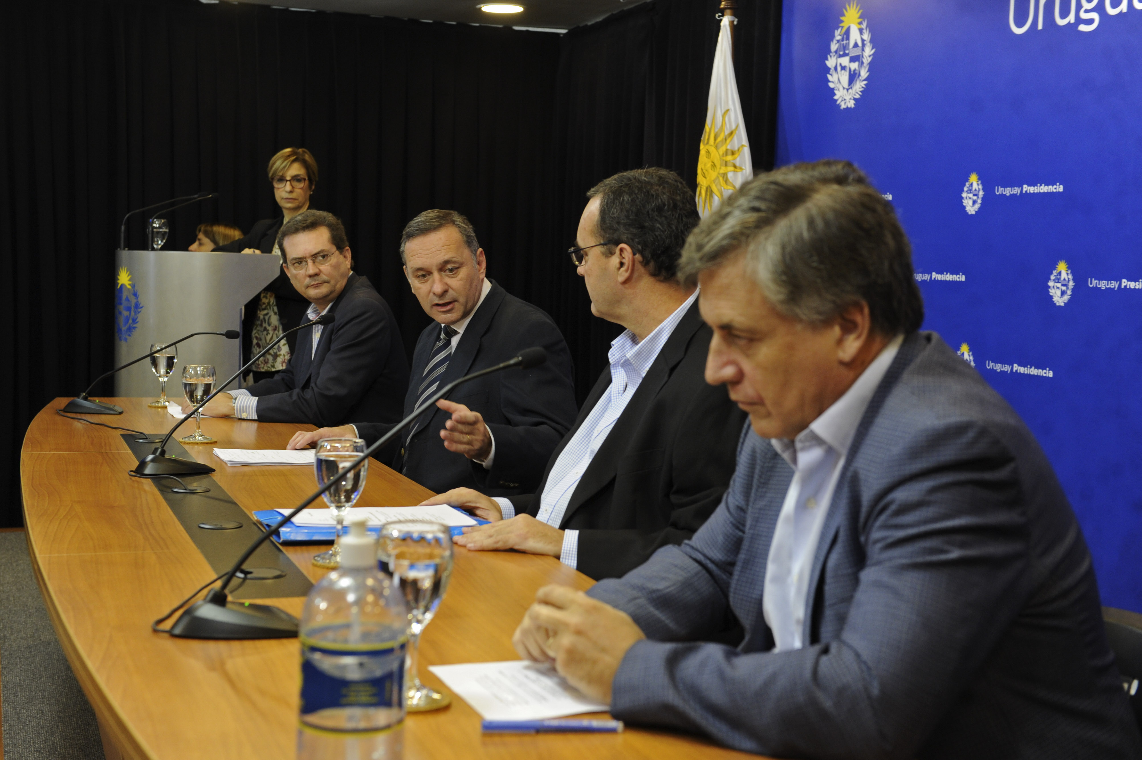 Secretario de Presidencia, Álvaro Delgado, encabezó conferencia de prensa en Torre Ejecutiva