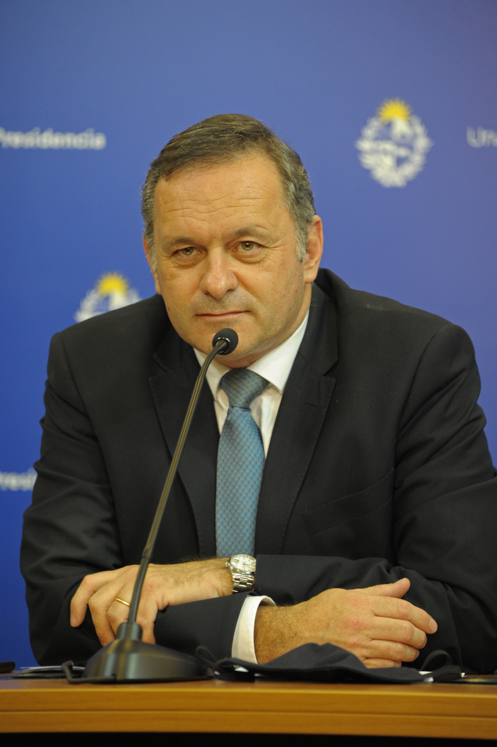 Secretario de Presidencia, Álvaro Delgado, encabezó conferencia de prensa en Torre Ejecutiva