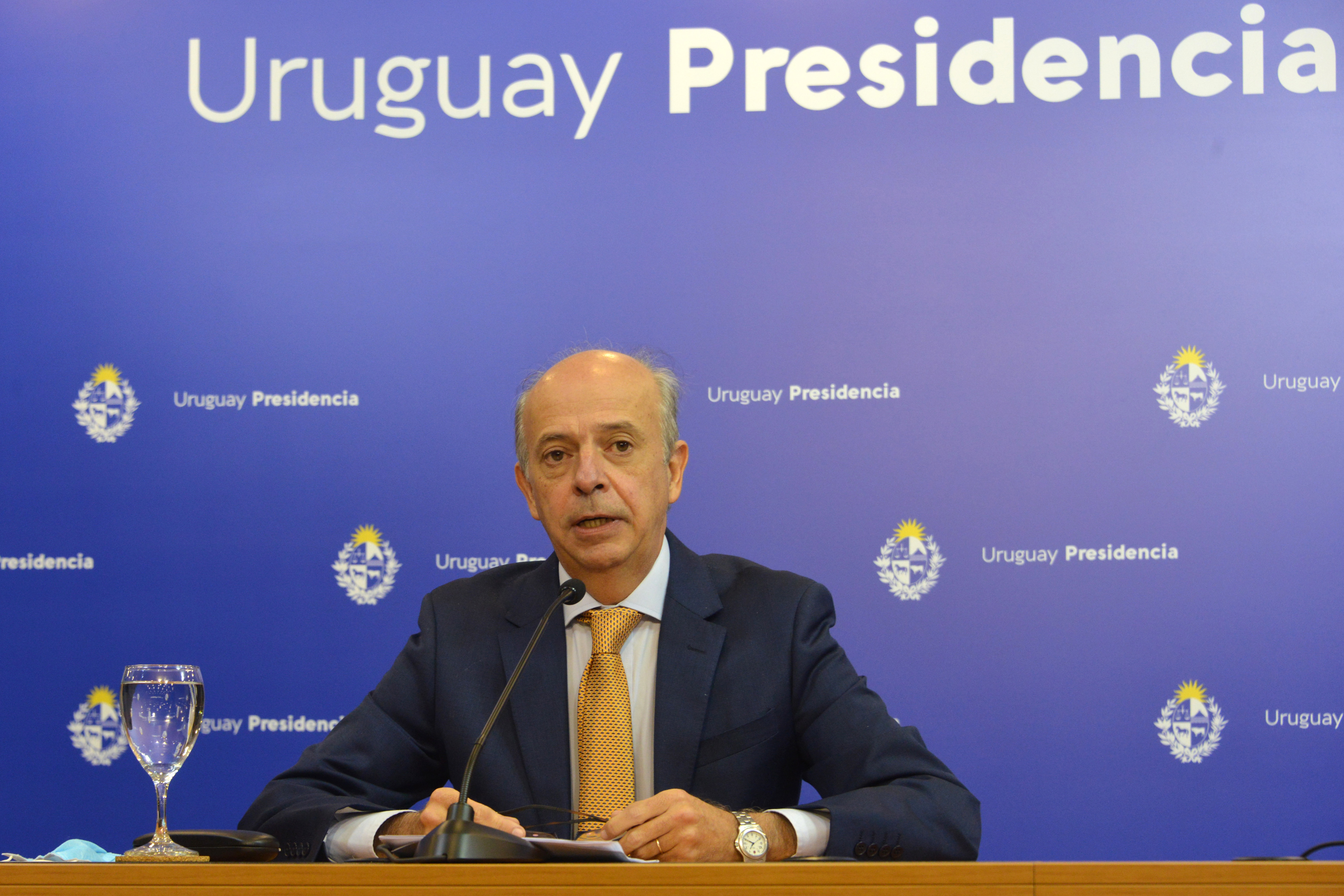 Ministro de Defensa, Javier García, en conferencia de prensa tras Consejo de Ministros