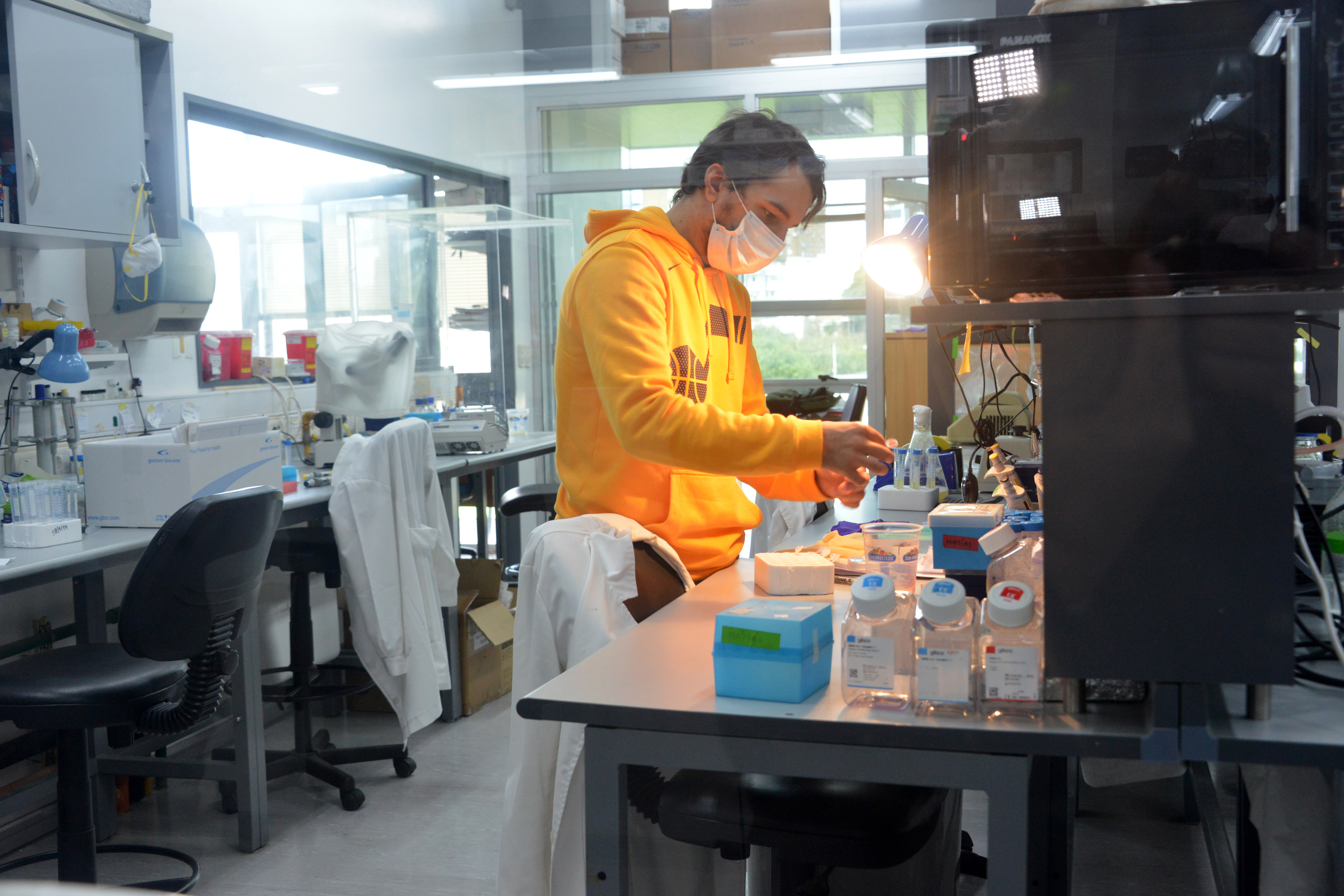 Funcionarios del Instituto Pasteur