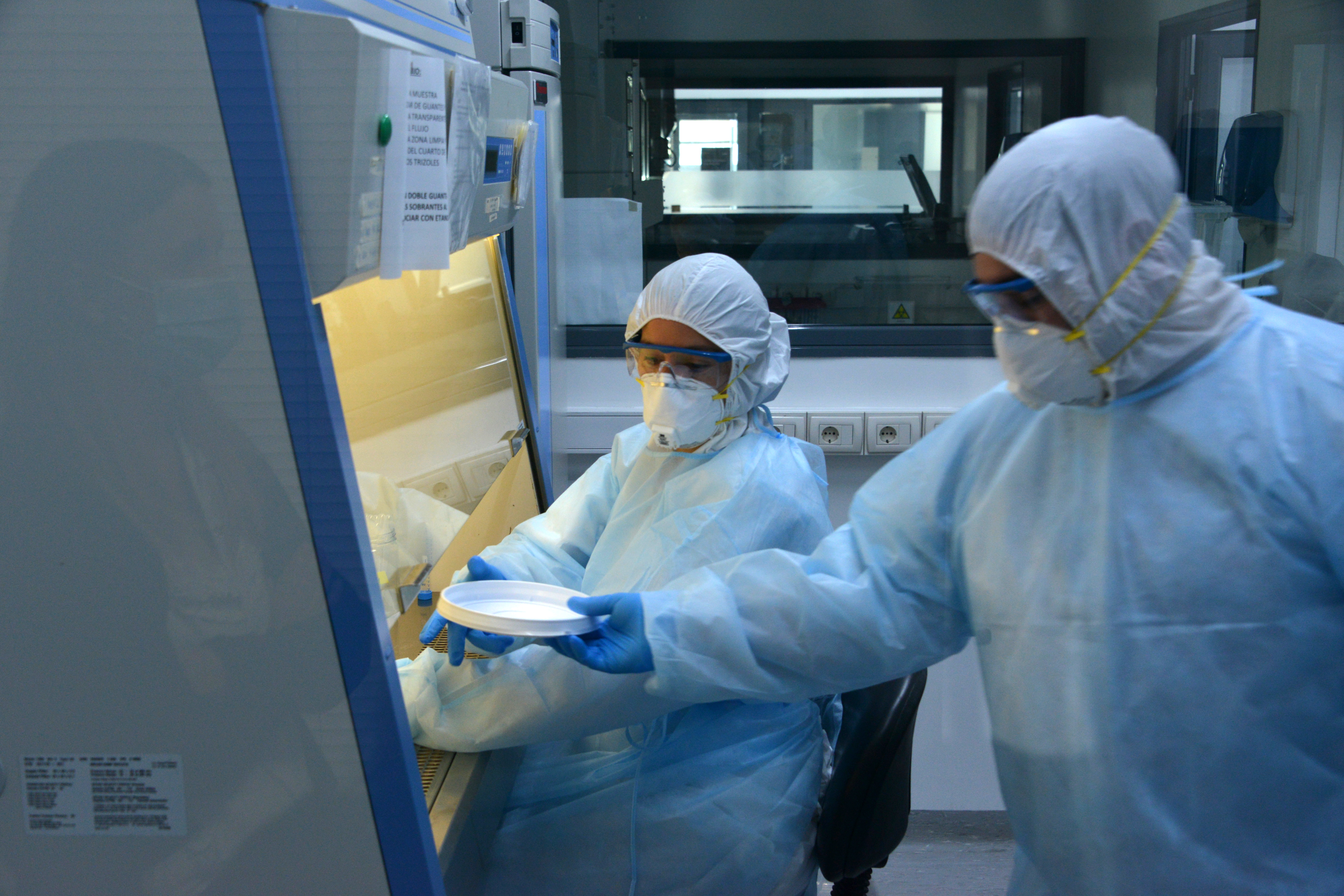 Funcionarios del Instituto Pasteur