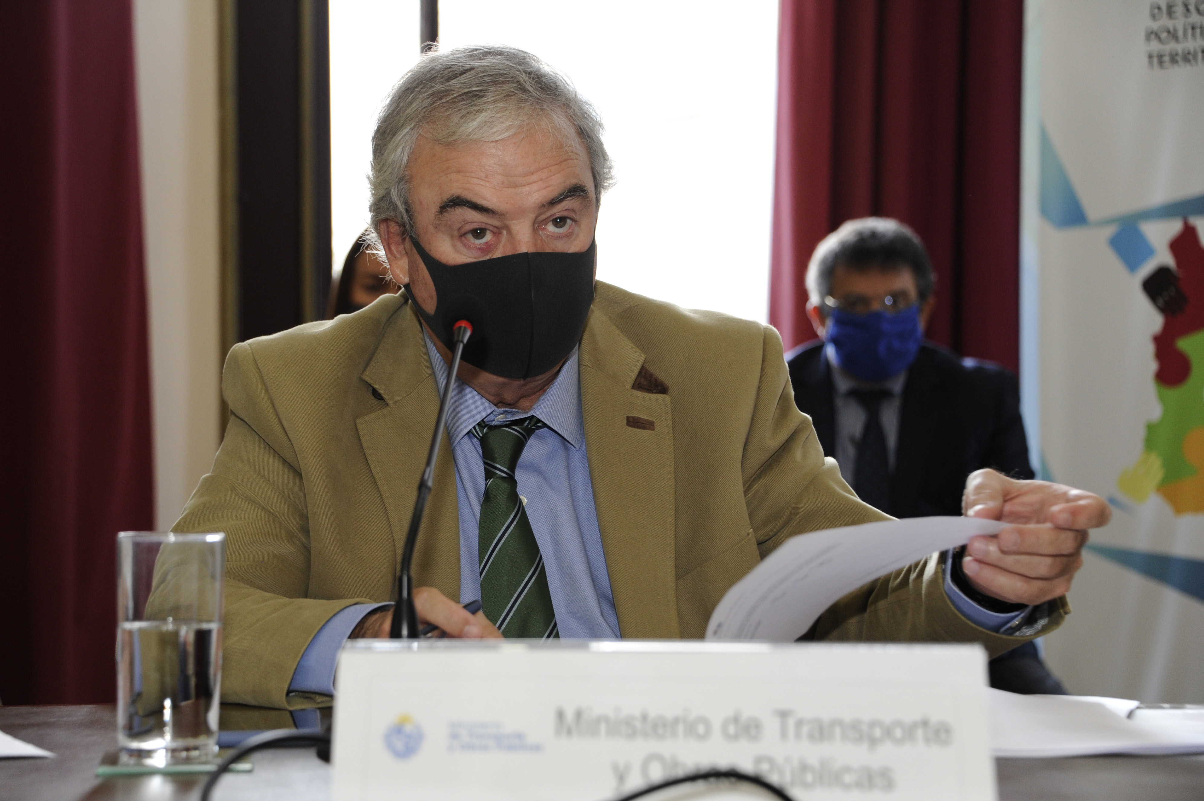 Ministro de Transporte, Luis Alberto Heber