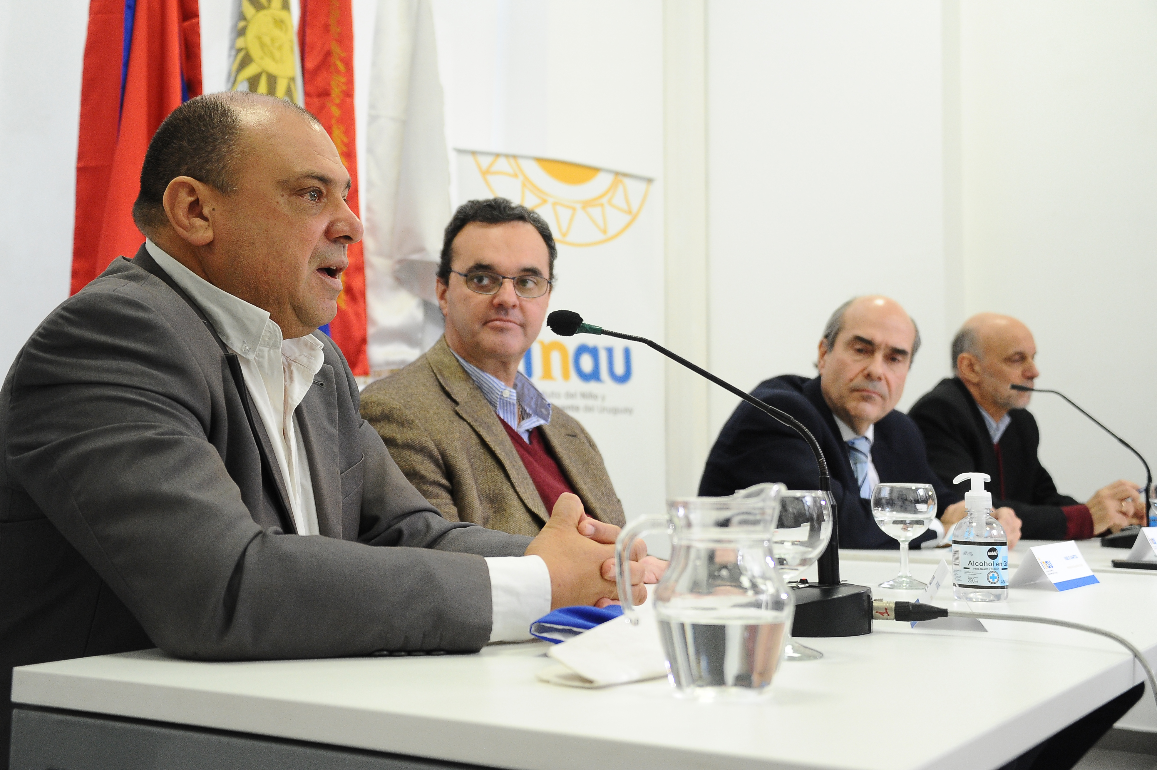 Dardo Rodríguez, Pablo Bartol, Pablo Abdala y Fernando Rodríguez