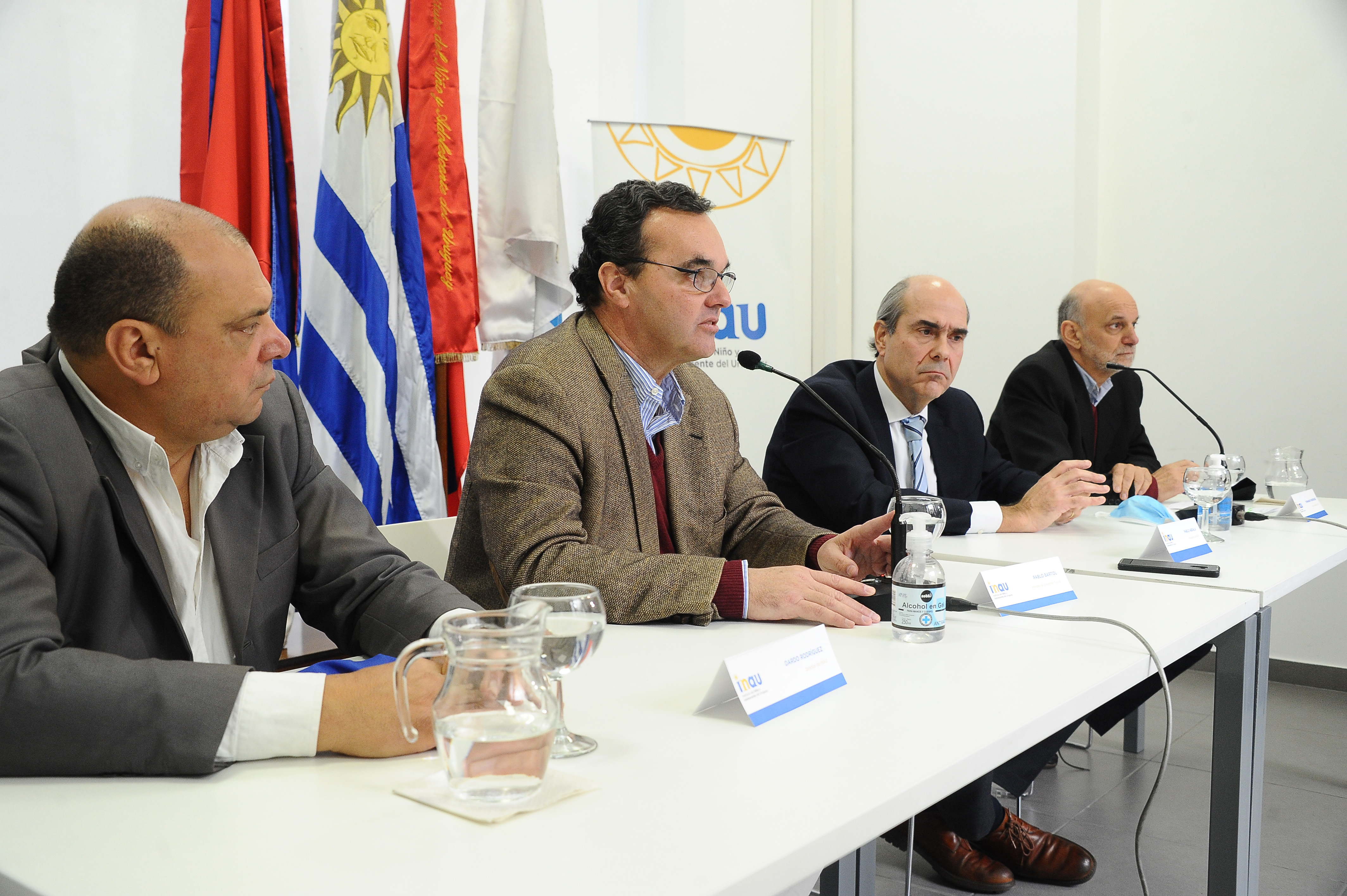 Dardo Rodríguez, Pablo Bartol, Pablo Abdala y Fernando Rodríguez