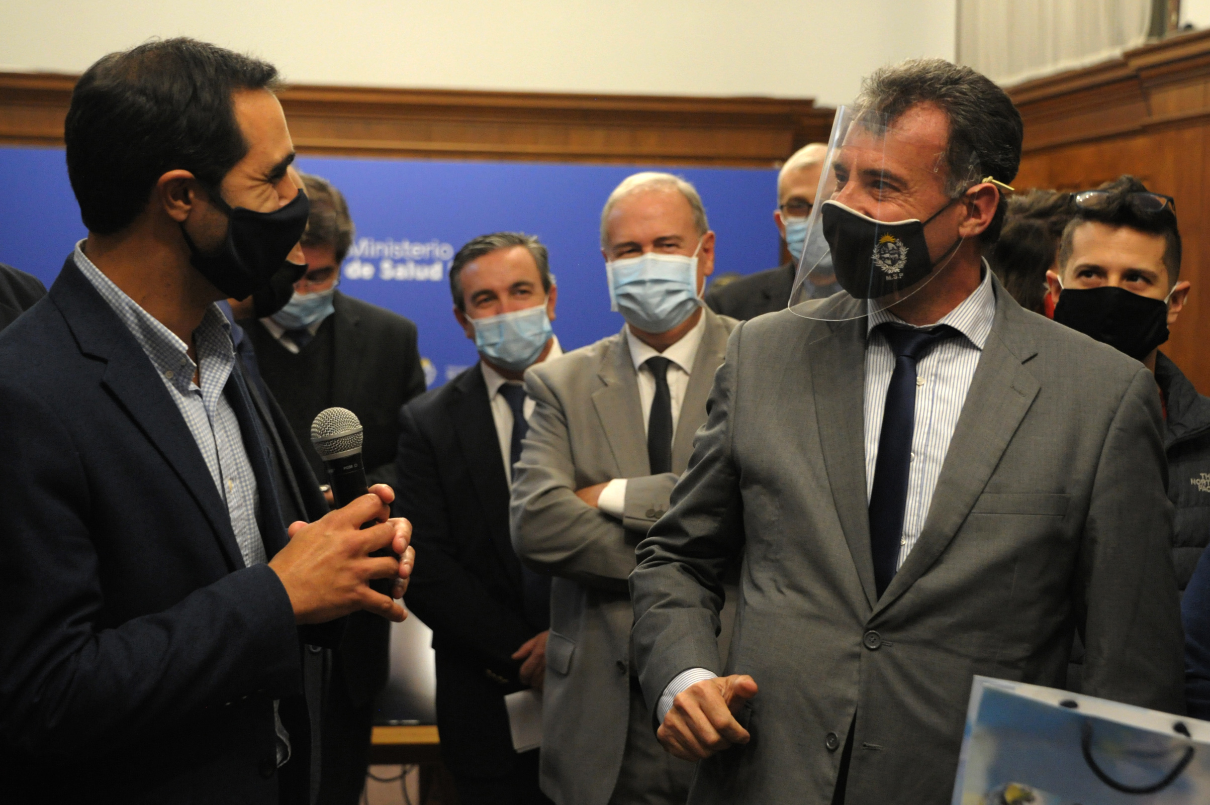 MSP recibió 20.000 protectores faciales para personal médico