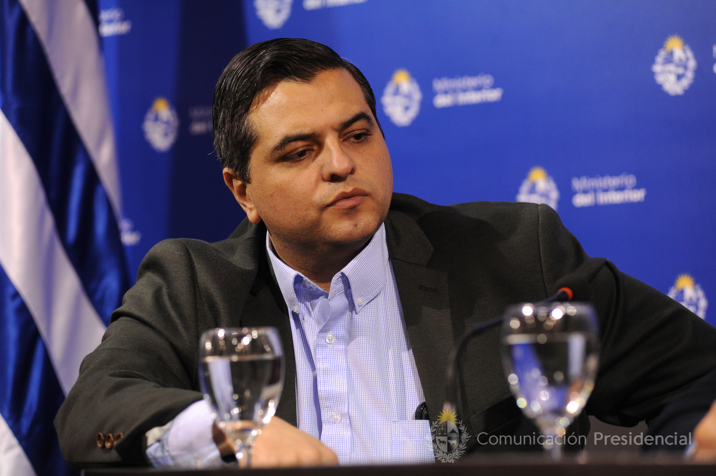 Ministro del Interior, Jorge Larrañaga, encabezó conferencia de prensa